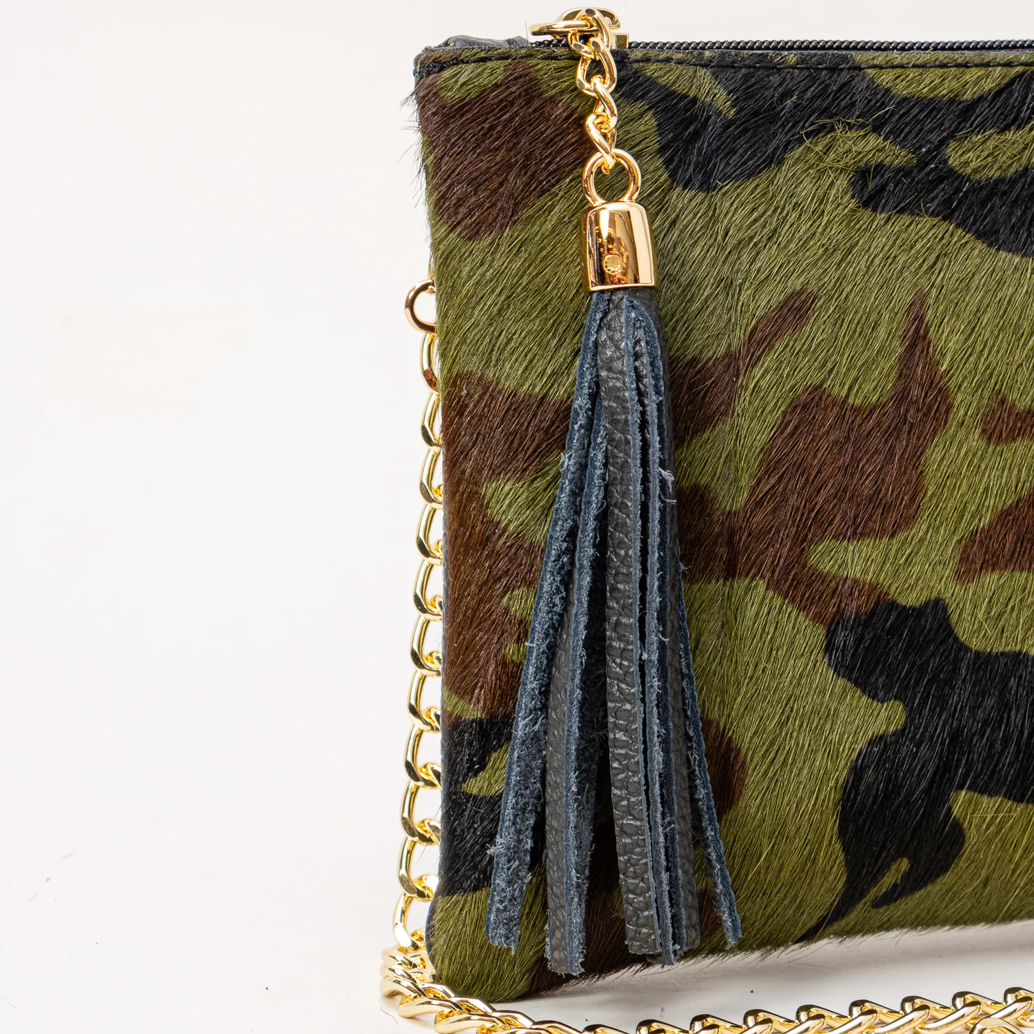 Zeroassoluto-Pochette in cavallino camouflage - militare - Image 2