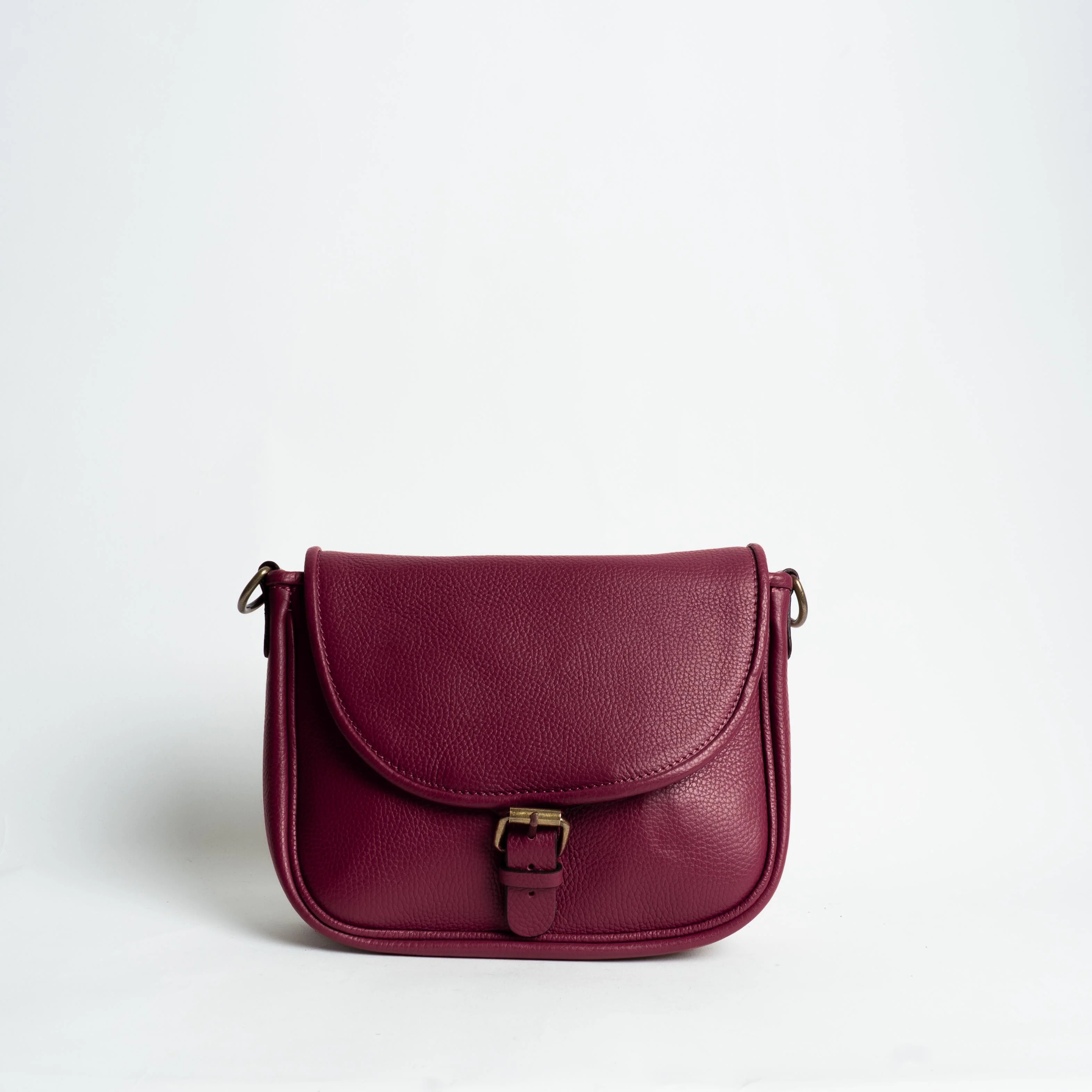 W by Whitemood-Tolfina in pelle - vino