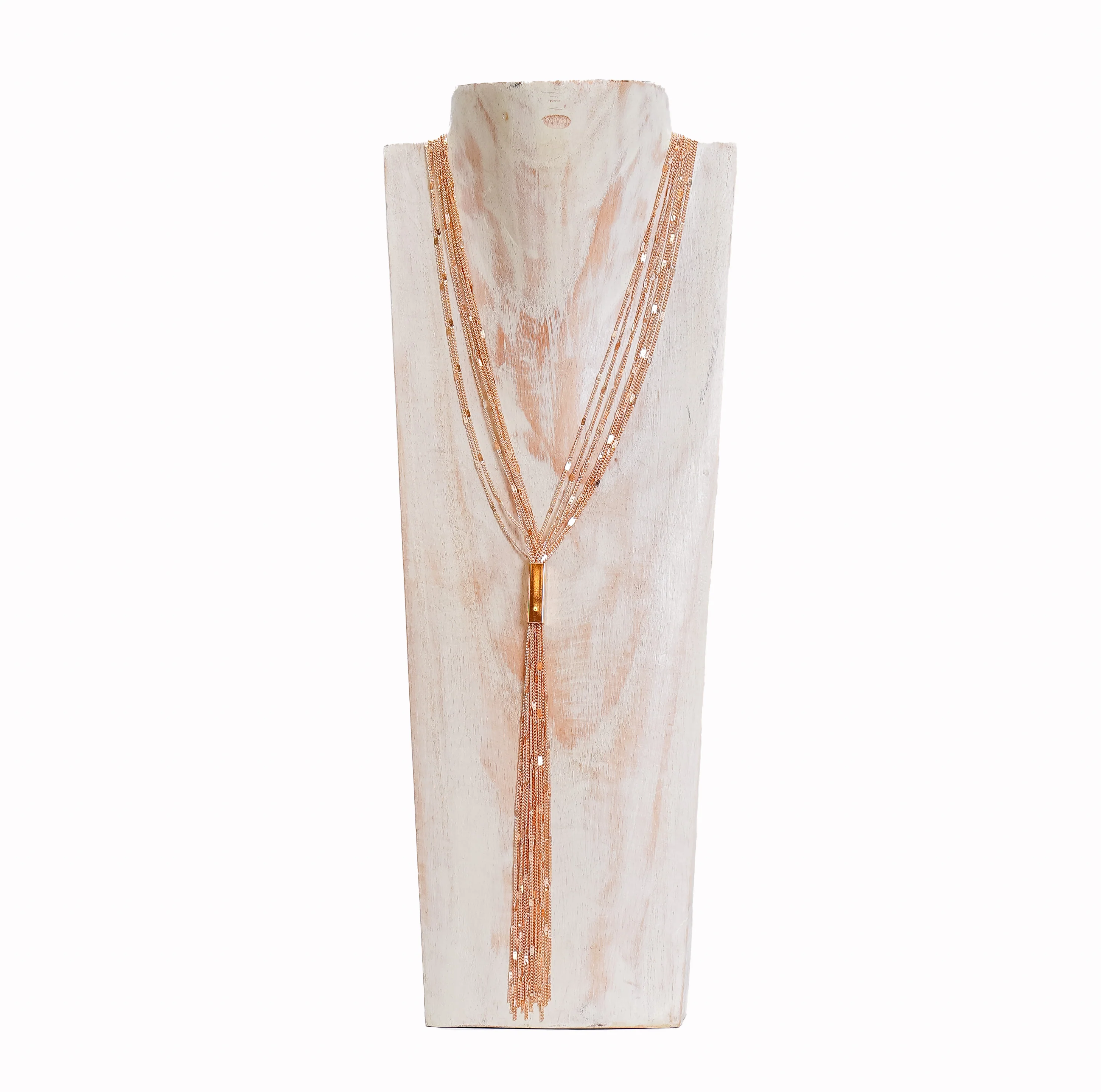 W by Whitemood-Collana multifilo a Y - gold