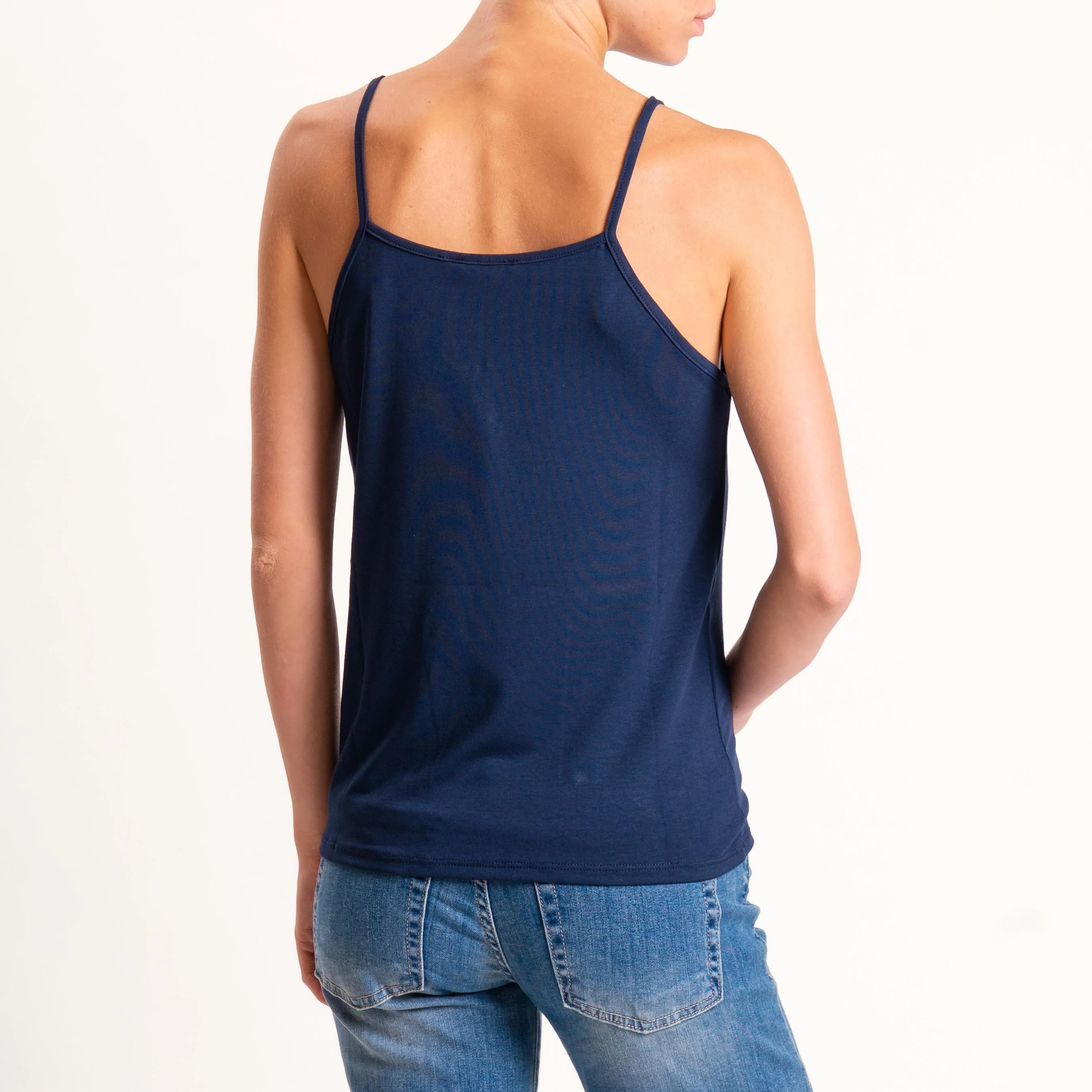 Zeroassoluto-Top underware in jersey elasticcizato - blu - Image 2