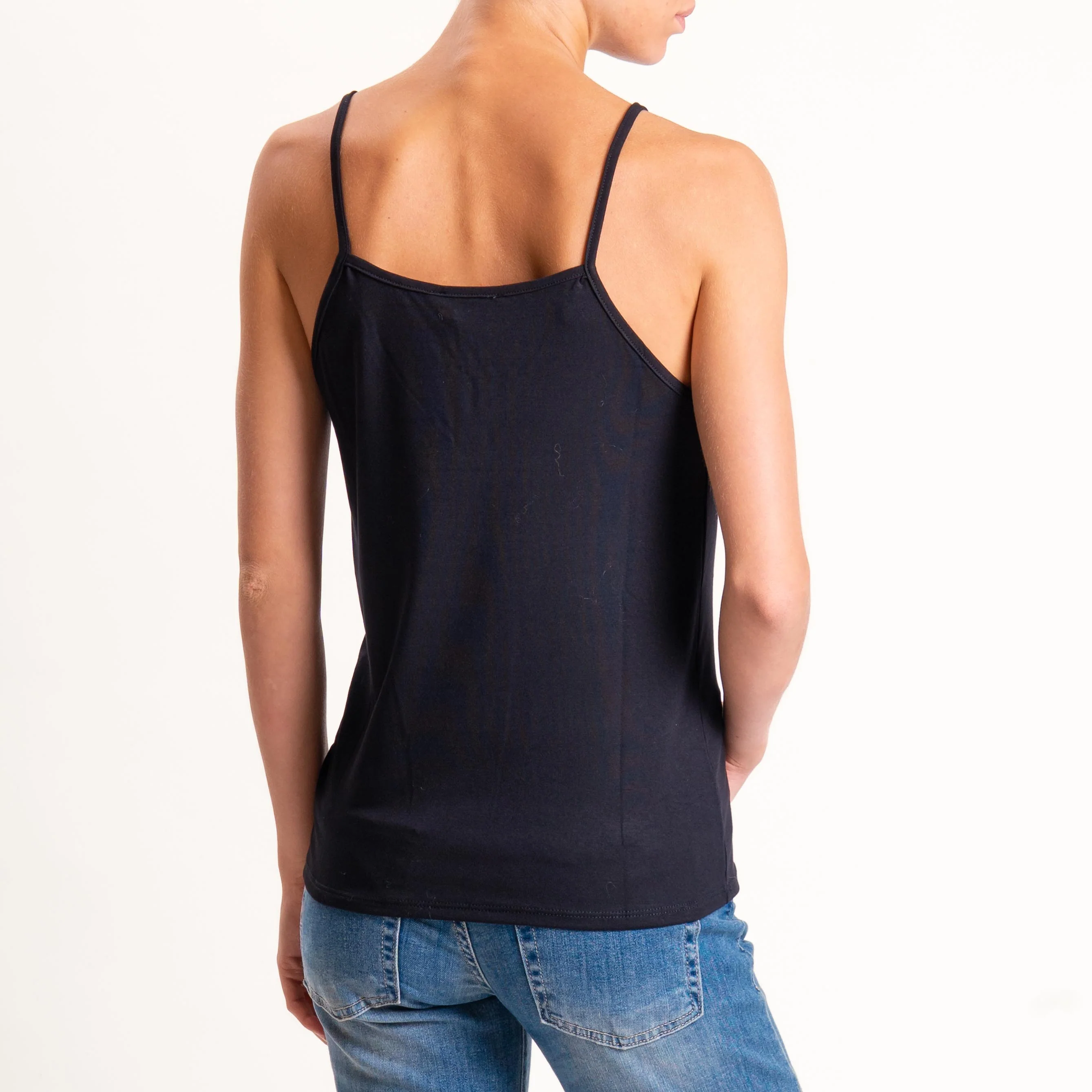 Zeroassoluto-Top underware in jersey elasticcizato - nero - Image 2