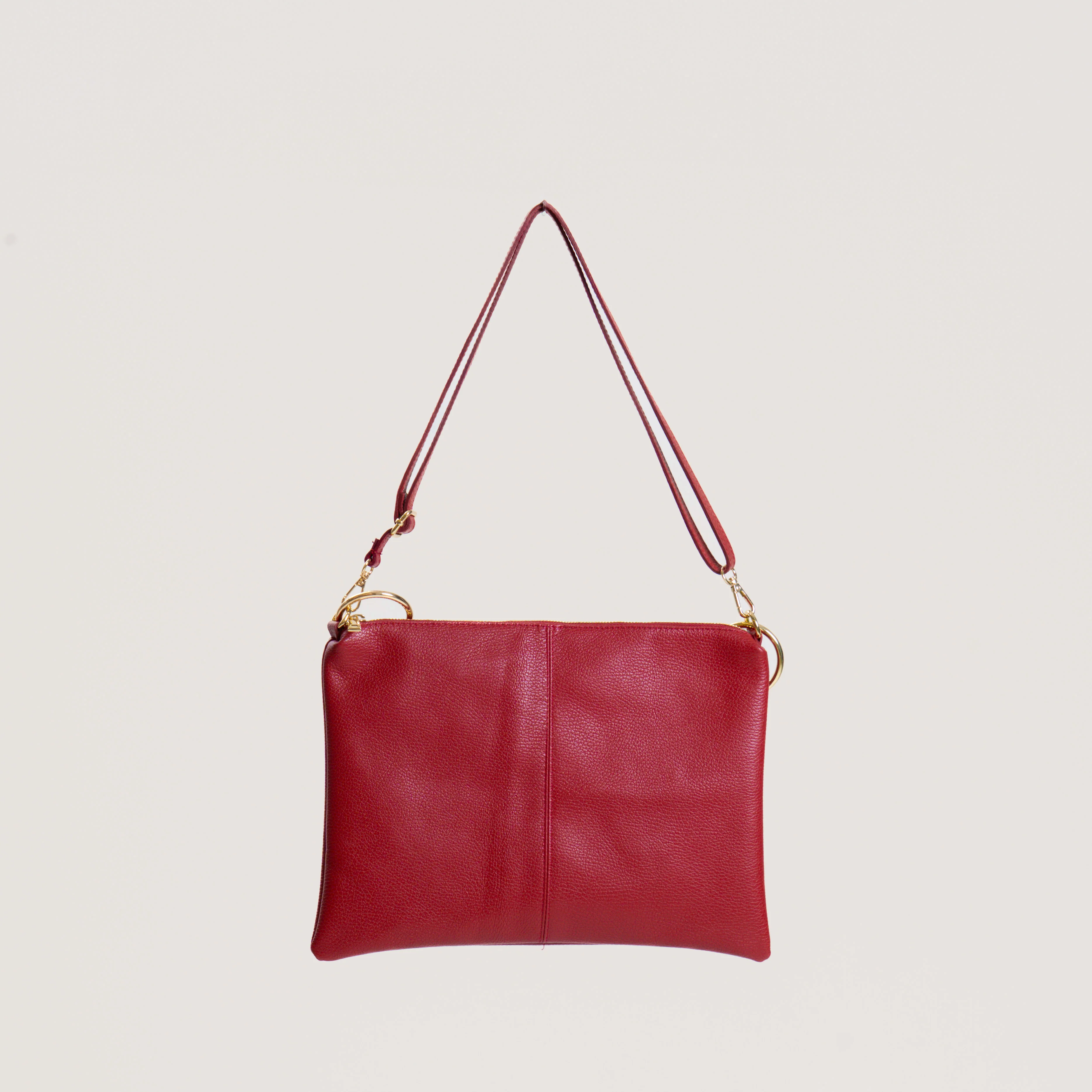 W by Whitemood-Borsa a spalla in pelle - rosso - Image 2