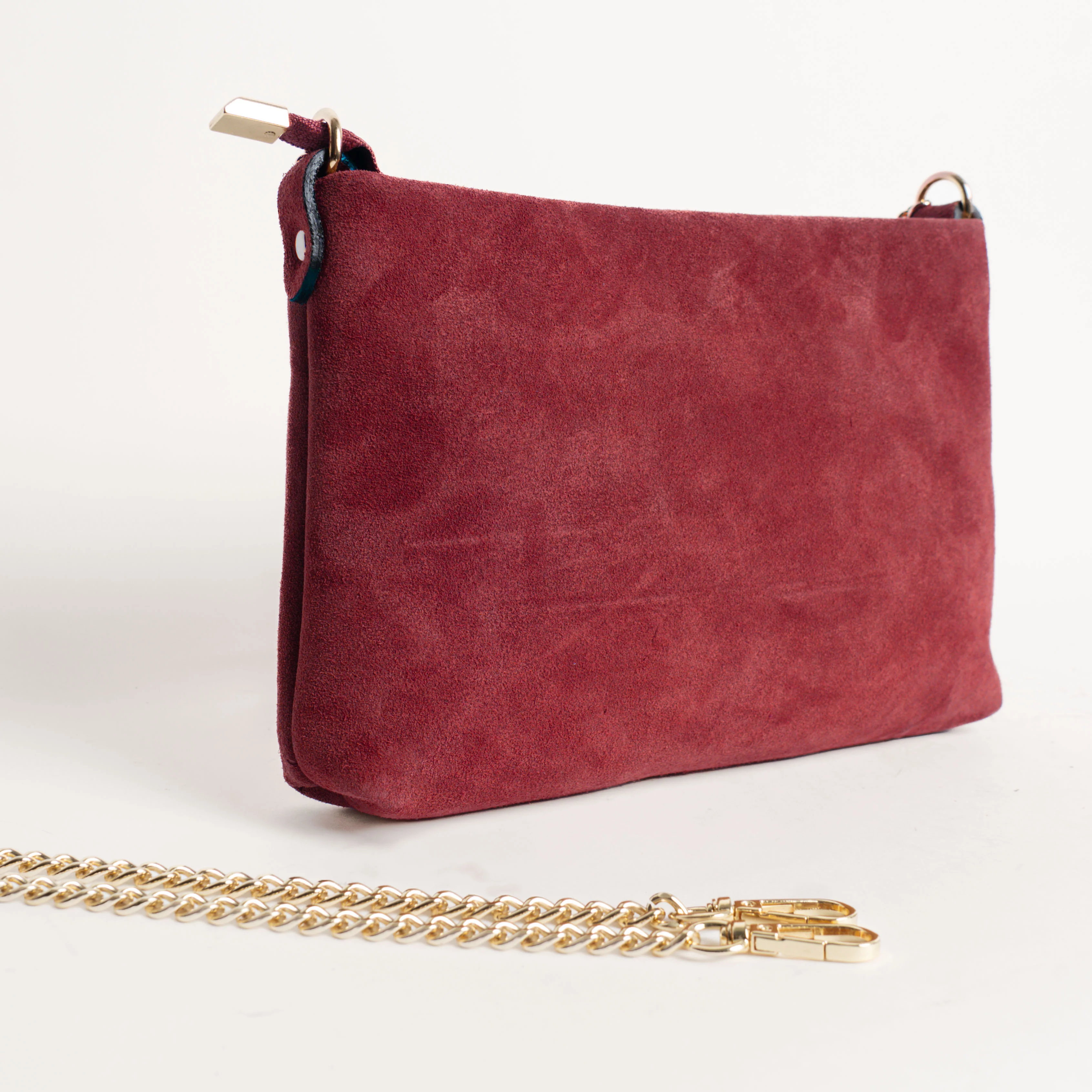 W by whitemood- Pochette scamosciata - vino - Image 2