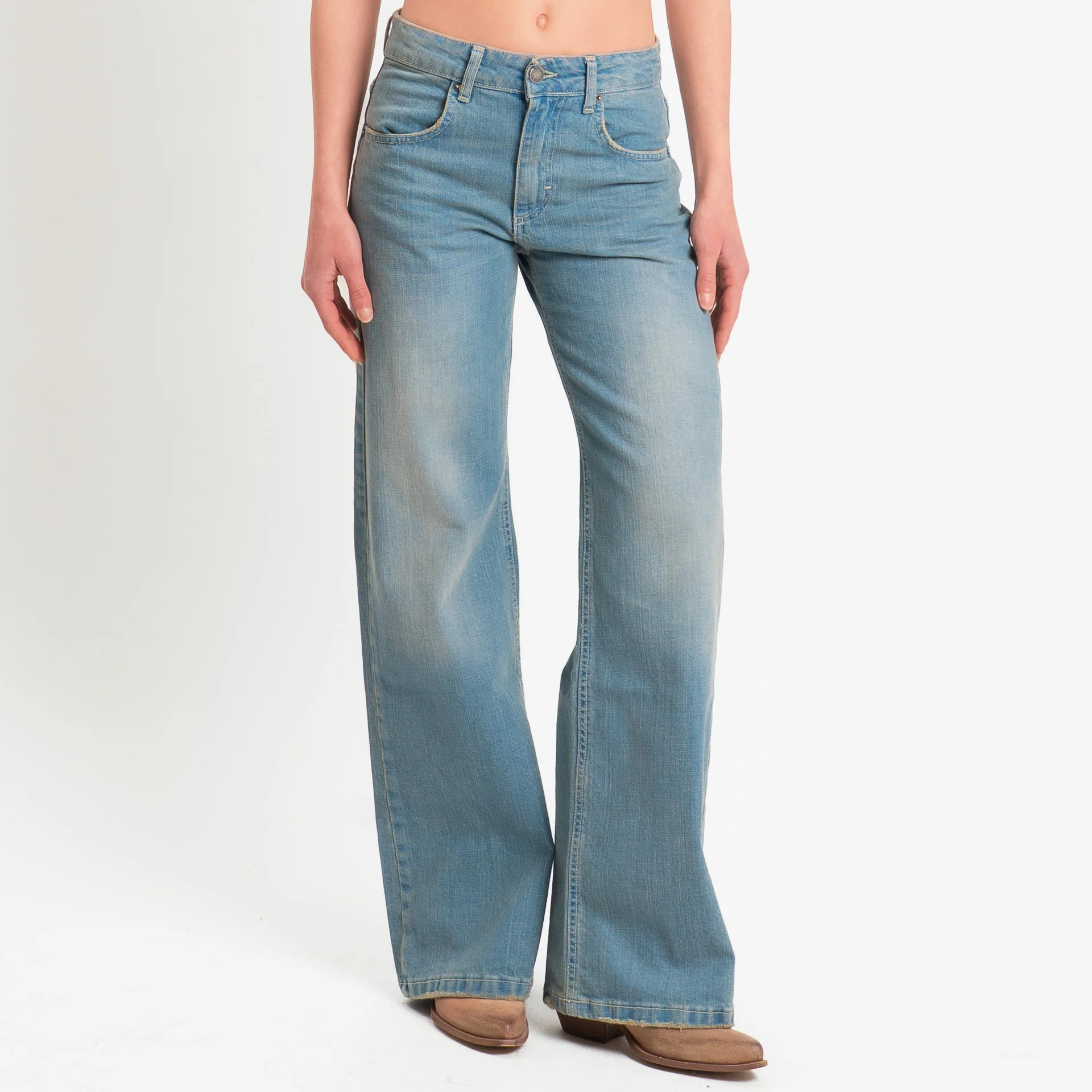 Zeroassoluto-Jeans ENEA straight fit - denim stone washed - Image 2