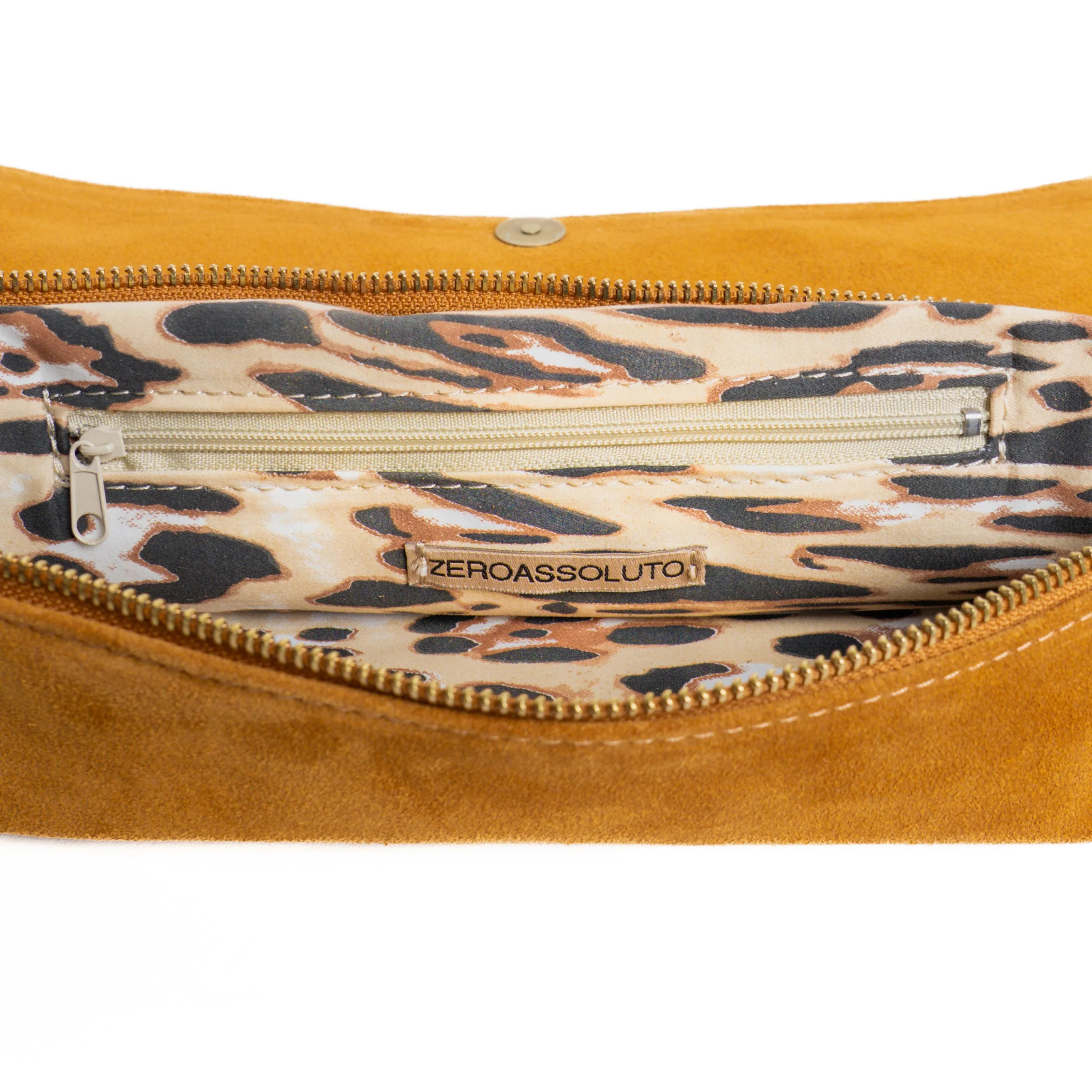 Zeroassoluto-Pochette TOP GRAIN LEATHER - cuoio - Image 3