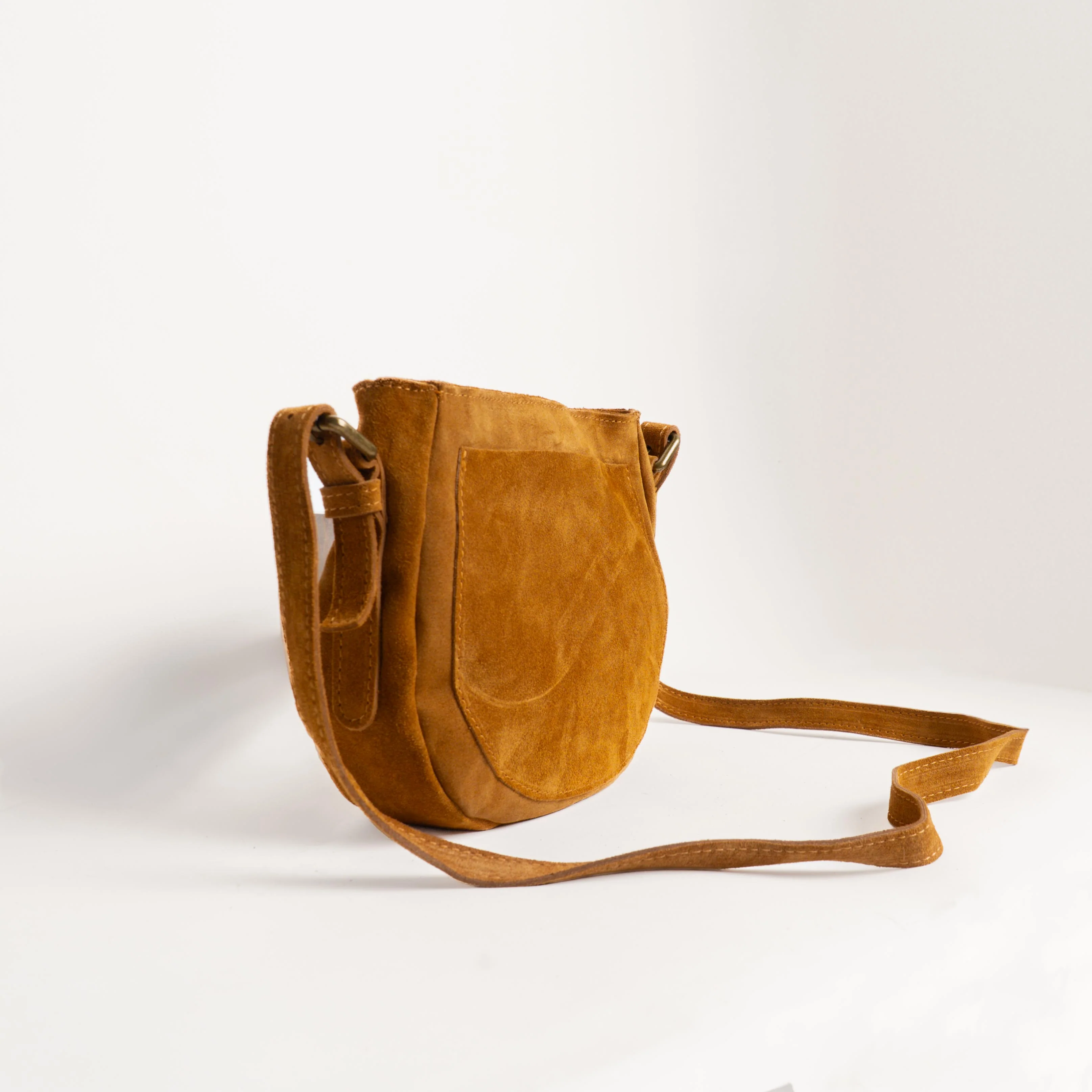 Zeroassoluto-Borsa tolfina senza patta TOP-GRAIN LEATHER - miele - Image 3