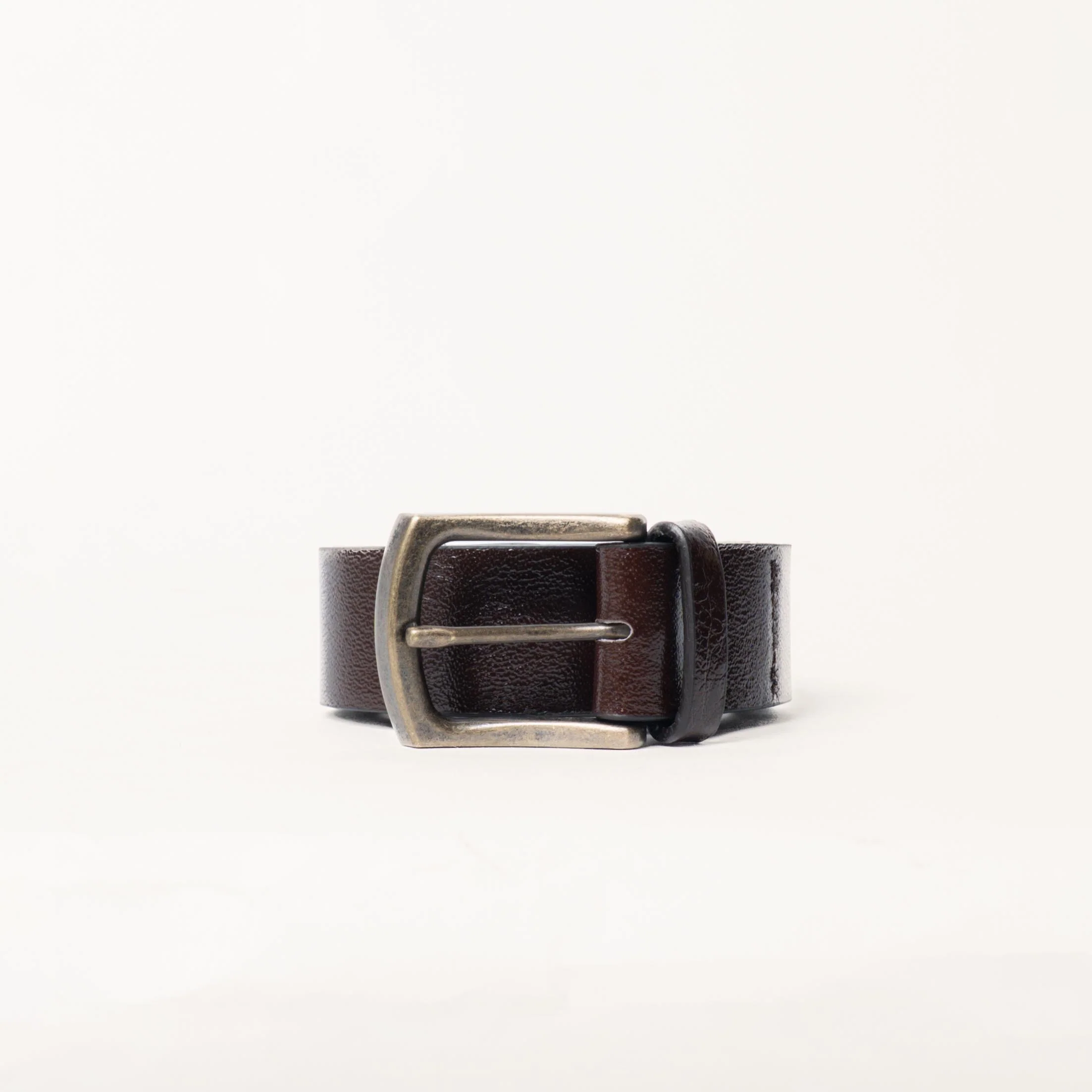 Zeroassoluto-Cintura genuine leather high quality - moro
