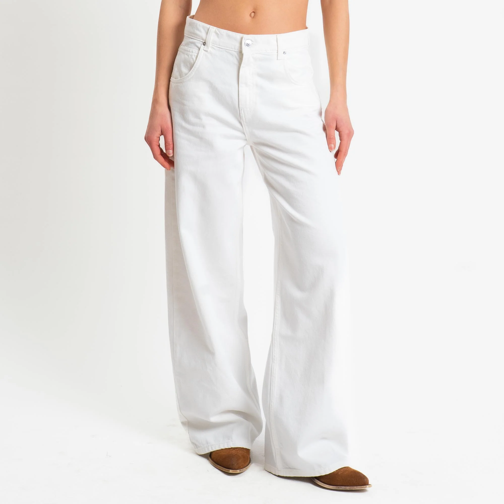 Vicolo-Jeans MIA wide leg fit - offwhite - Image 2