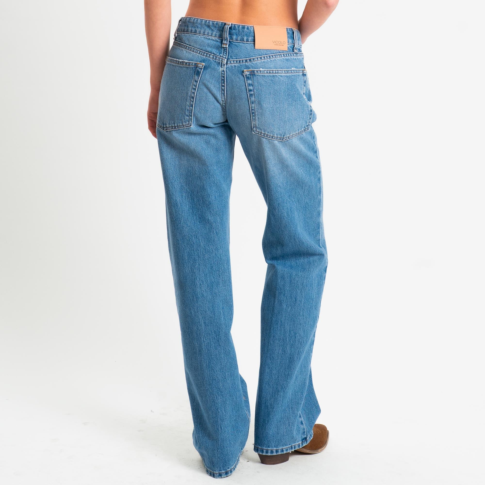 Vicolo-Jeans BASMA straight fit con rotture - denim - Image 3