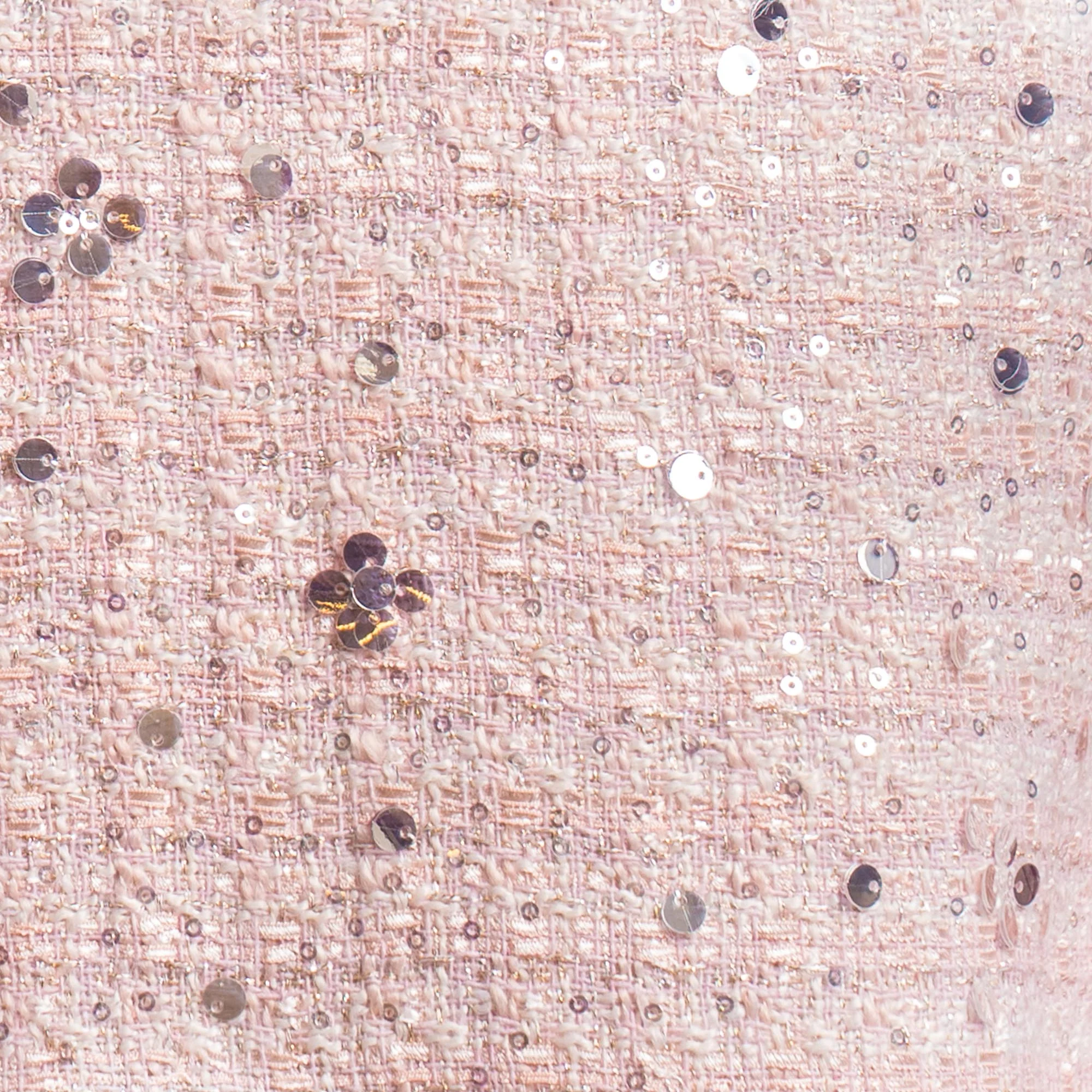 Vicolo-Giacca bouclé con paillettes - rosa - Image 4