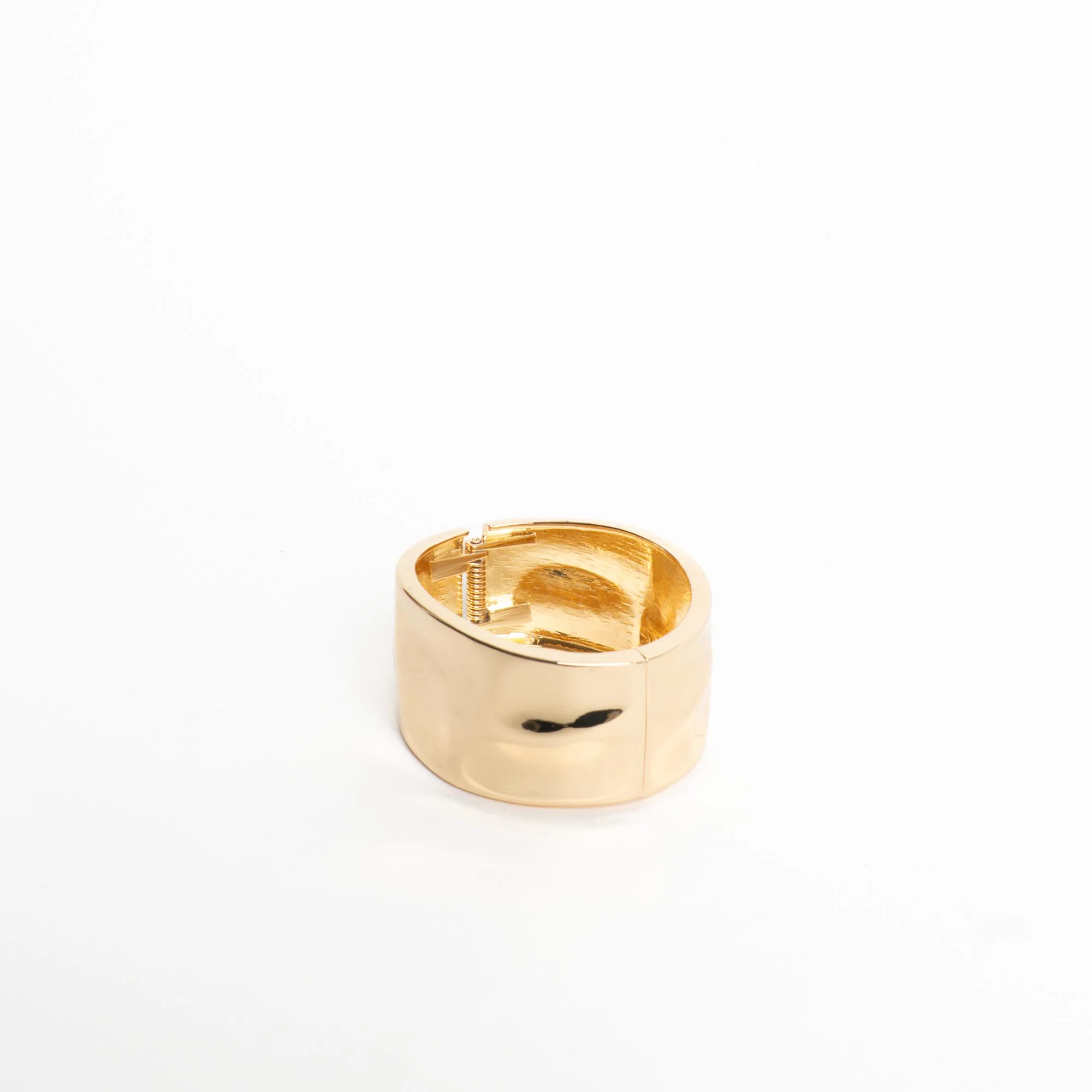 W by Whitemood-Bracciale rigido martellato - gold - Image 2
