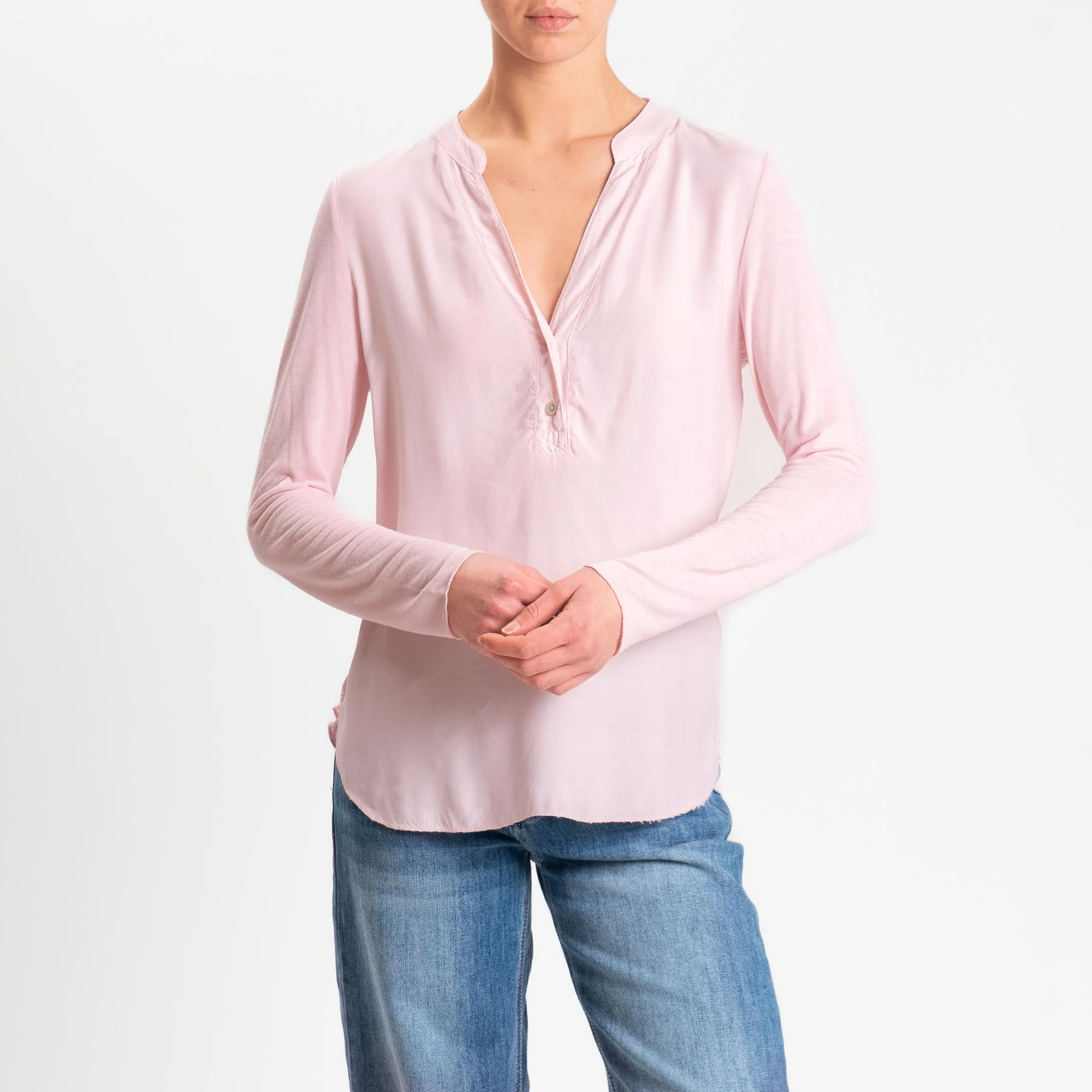 Zeroassoluto-Camicia chester doppio tessuto - pink - Image 2