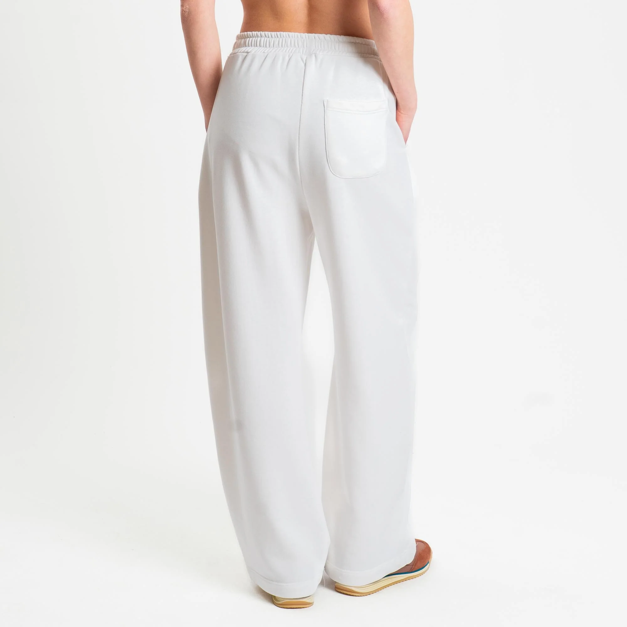 Tensione in-Pantalone in felpa con coulisse - panna - Image 4