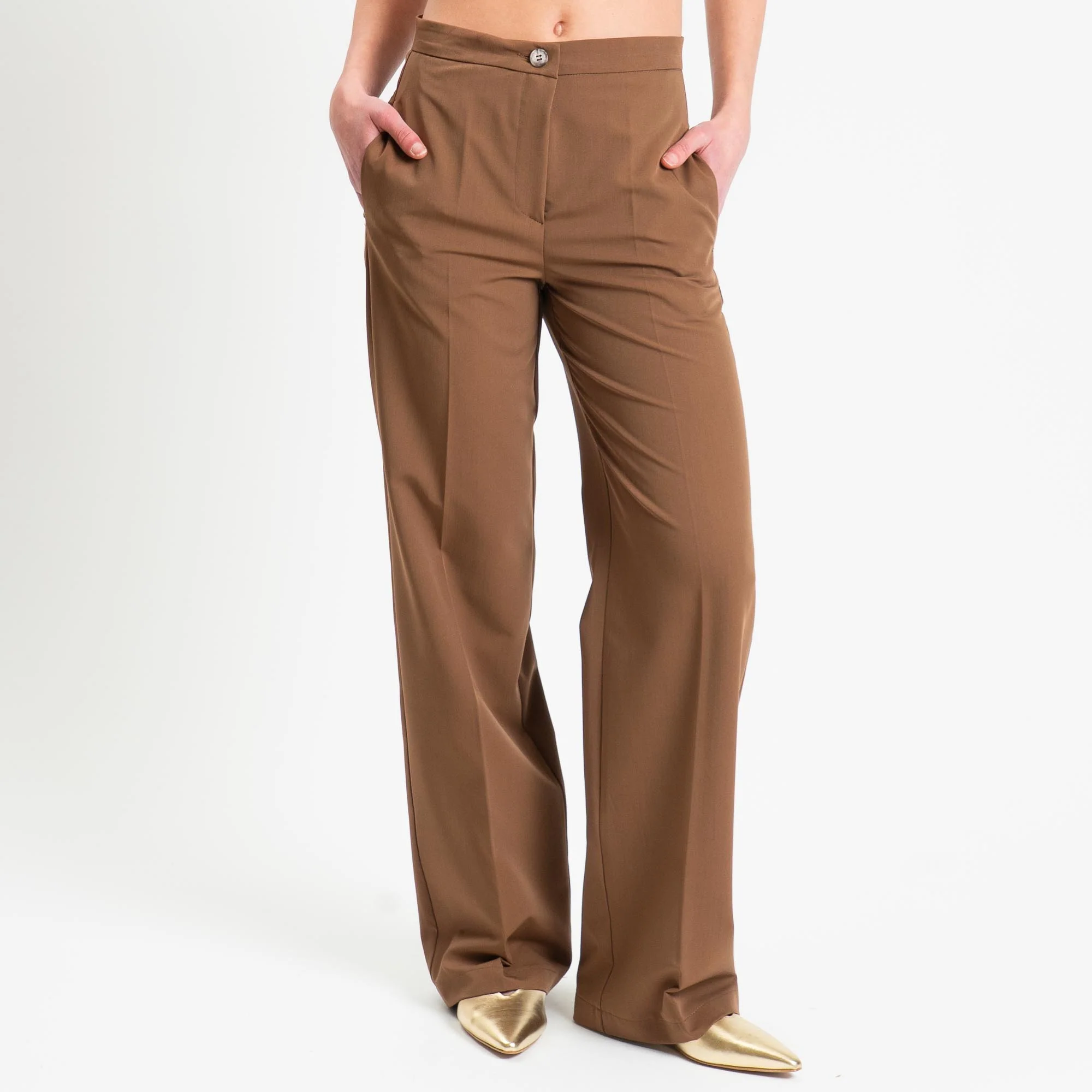 Vicolo-Pantalone straight fit - tabacco - Image 2