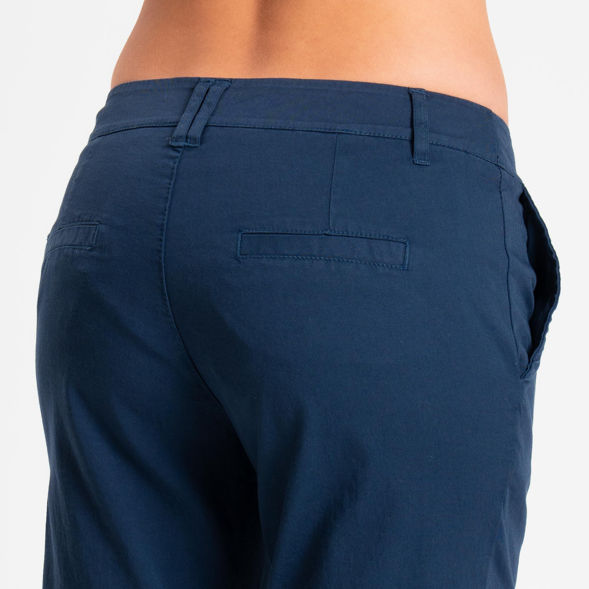 Zeroassoluto- Pantalone LOIS chino cotone elasticizzato - Blu - Image 4