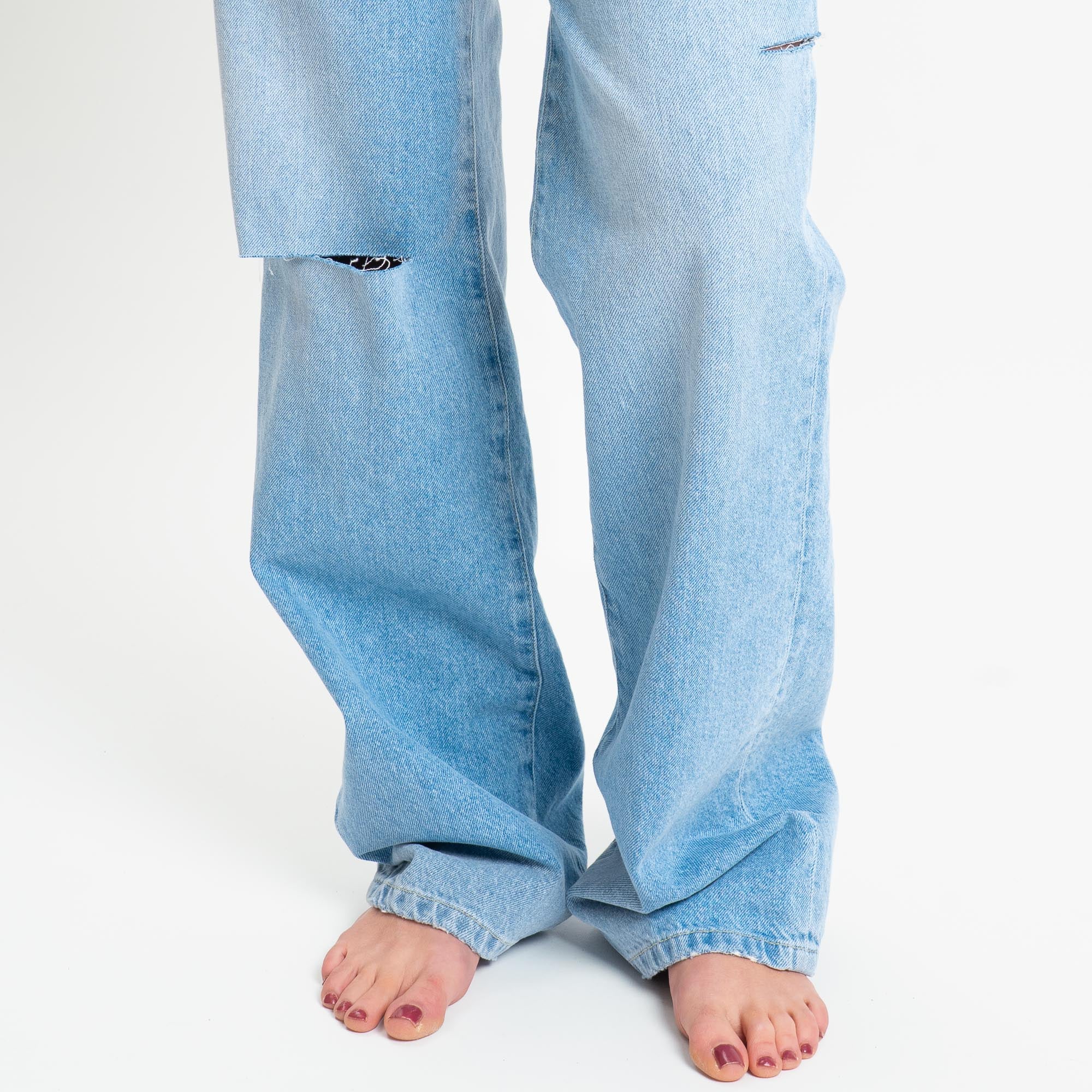 Vicolo- Jeans ALEX relaxed fit ripped - denim chiaro - Image 8