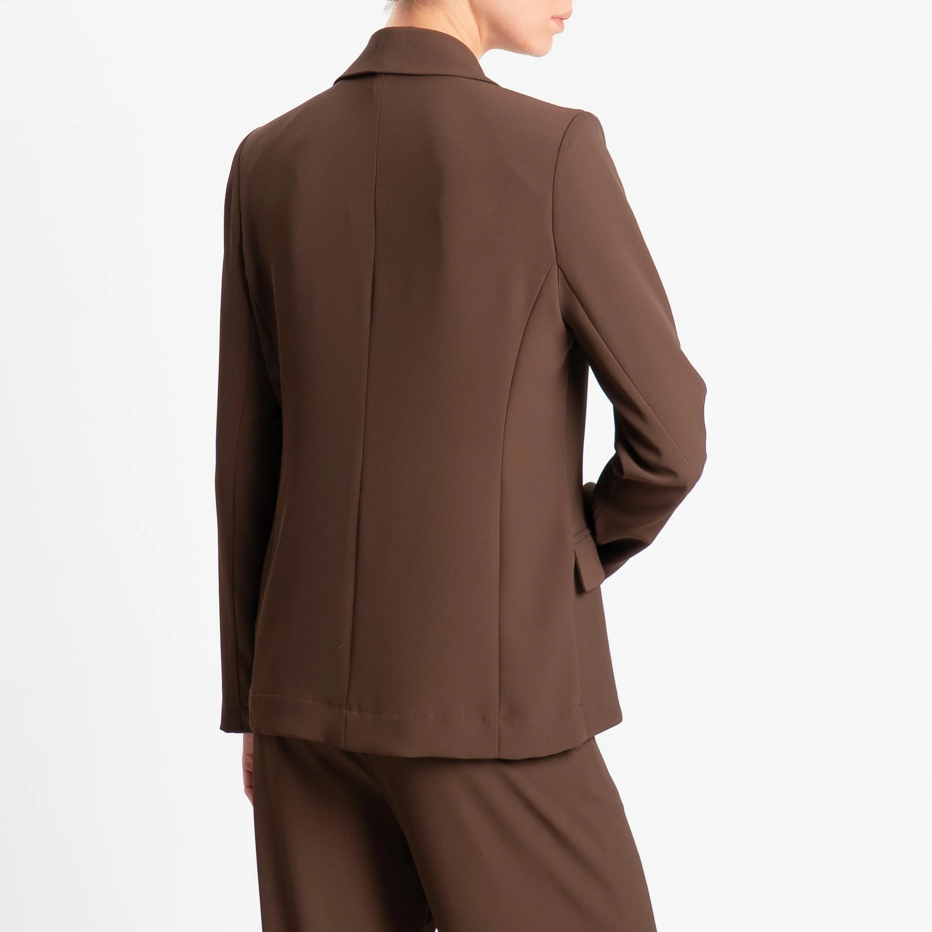 Kontatto- Completo giacca + pantalone - cioccolato - Image 4