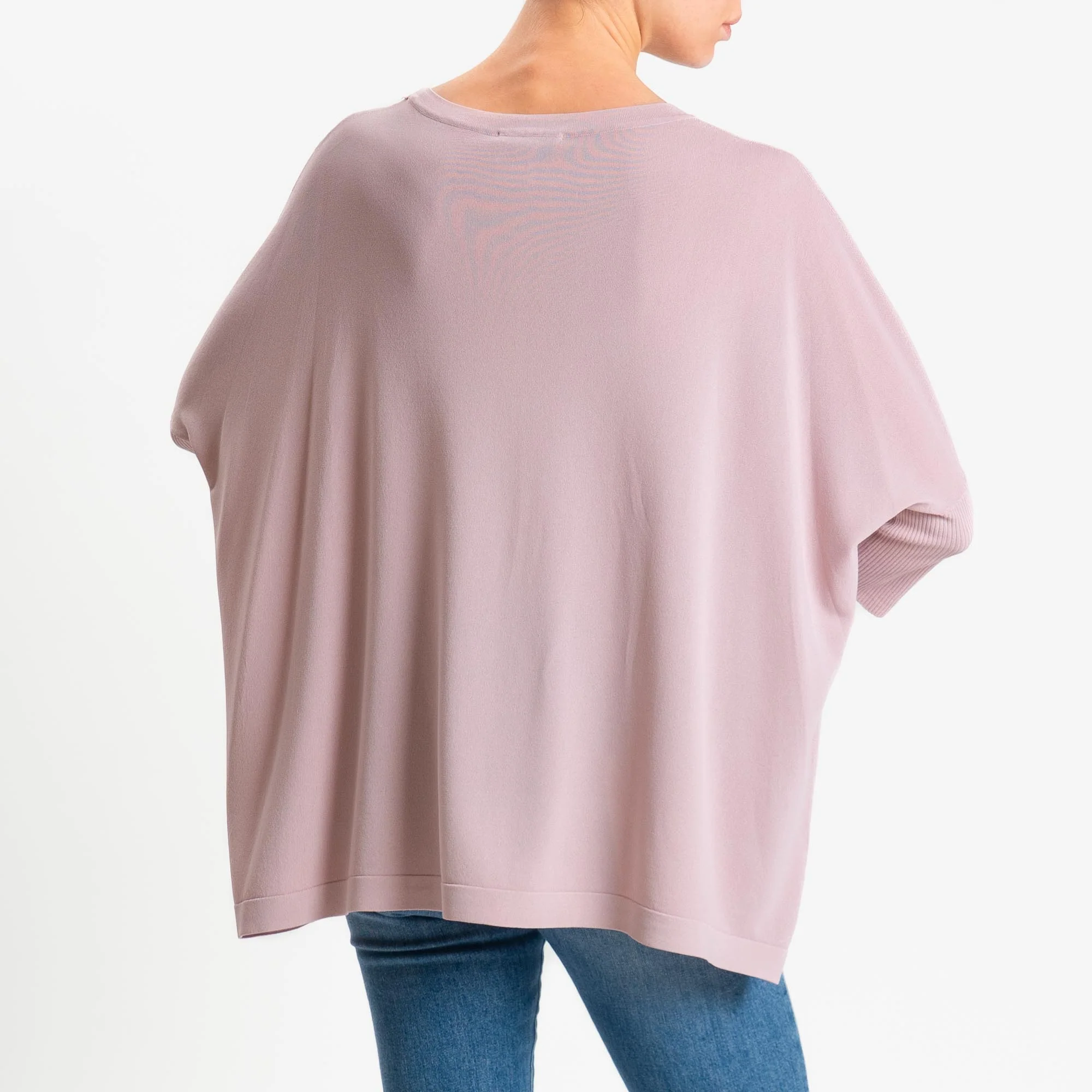 Zeroassoluto-Maglia over bottoni sulle maniche - pink - Image 3