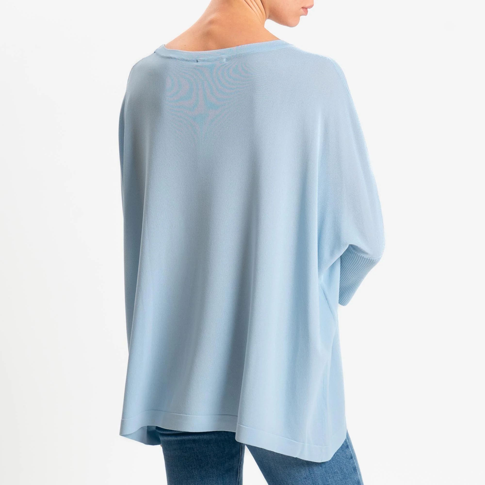 Zeroassoluto-Maglia over bottoni sulle maniche - sky - Image 3