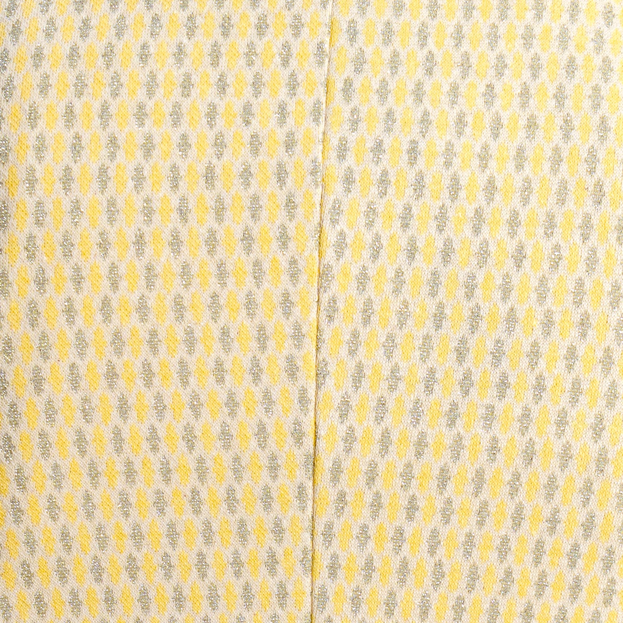 Zeroassoluto-Giacca JIN elasticizzata - marocco lurex yellow/burro/argento - Image 5