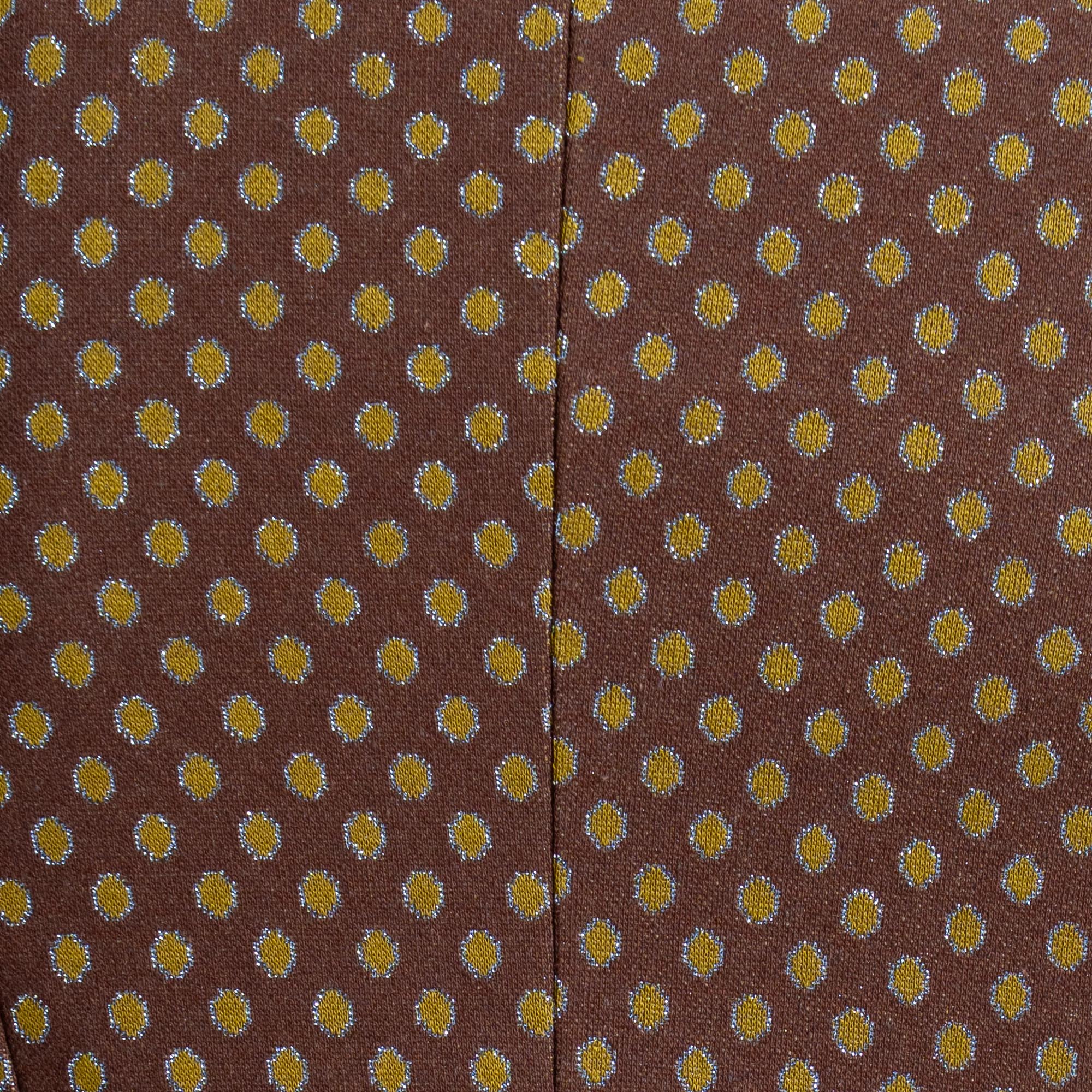 Zeroassoluto-Giacca JIN elasticizzata - pois lurex moro/olio/jeans - Image 5