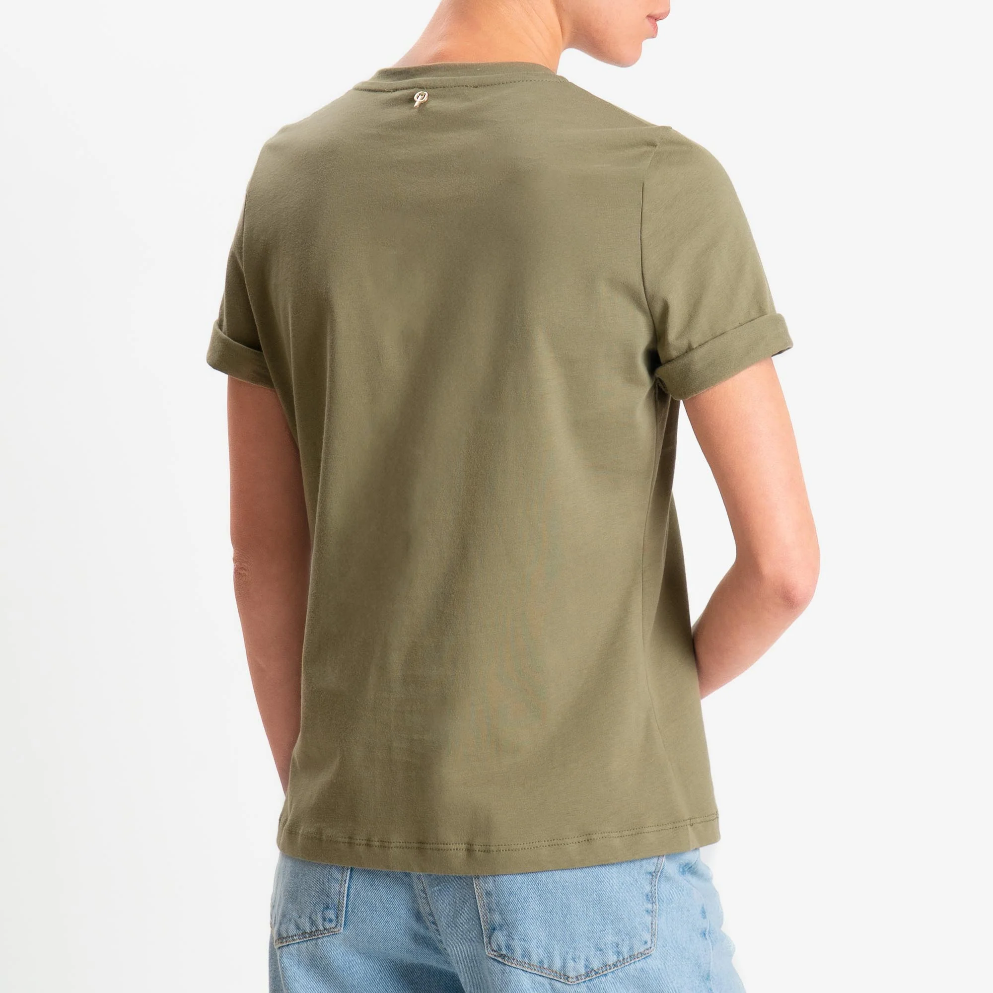 Philia Loft-T-shirt stampa n.9 - salvia/moro - Image 3