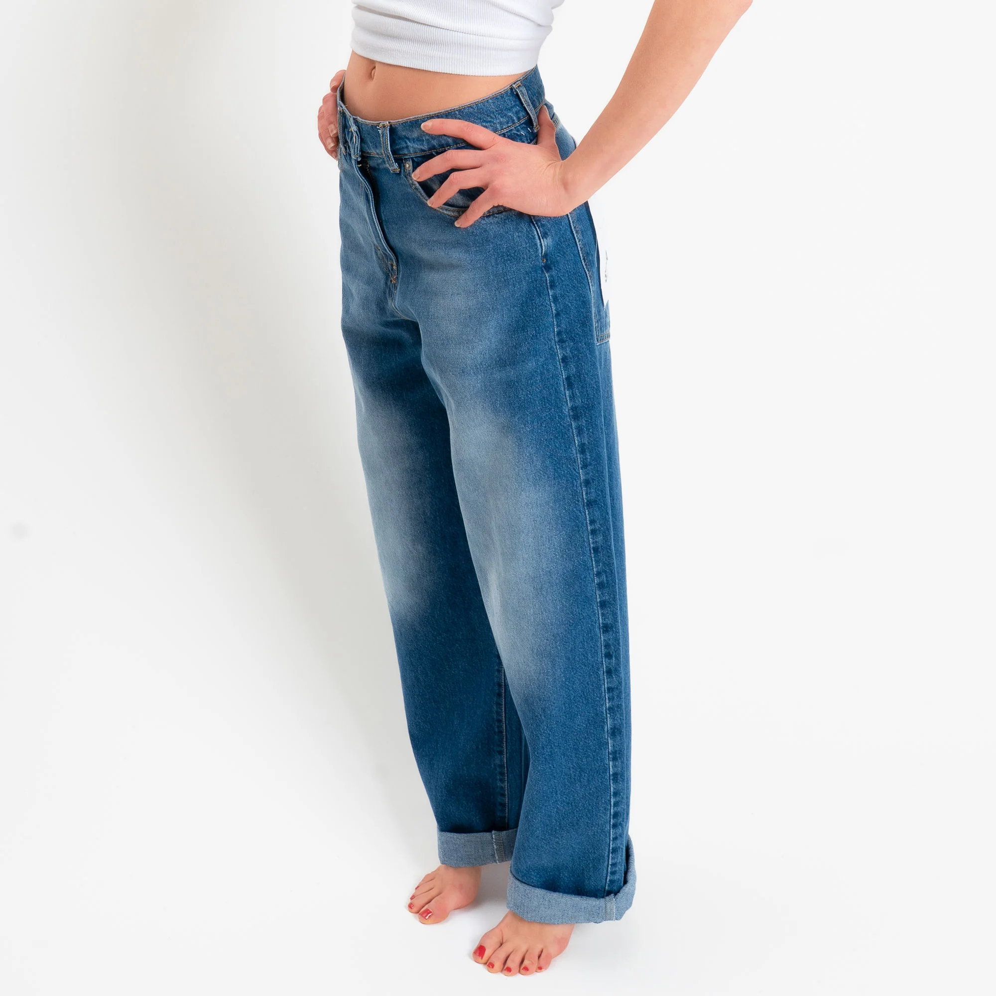 Haveone-Jeans STELLA barrel fit - denim blu - Image 5