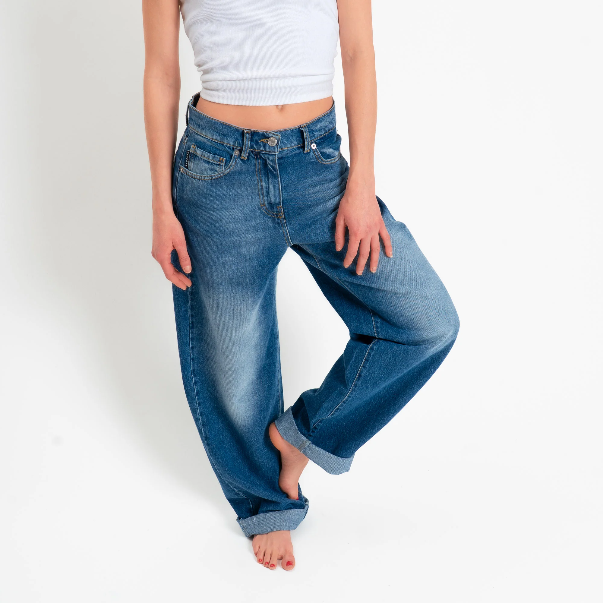 Haveone-Jeans STELLA barrel fit - denim blu - Image 6