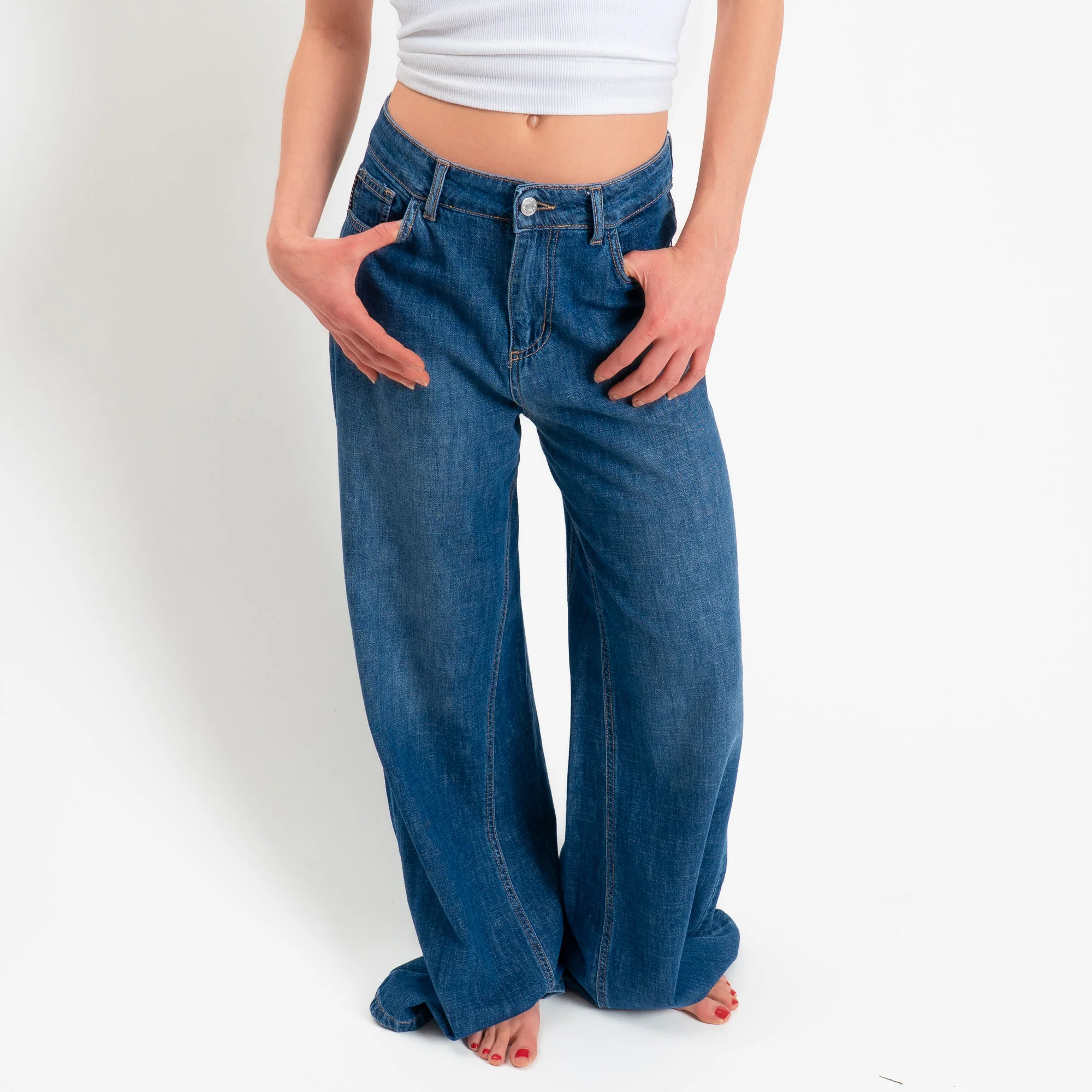 Haveone-Jeans KETTY wide leg - denim - Image 3
