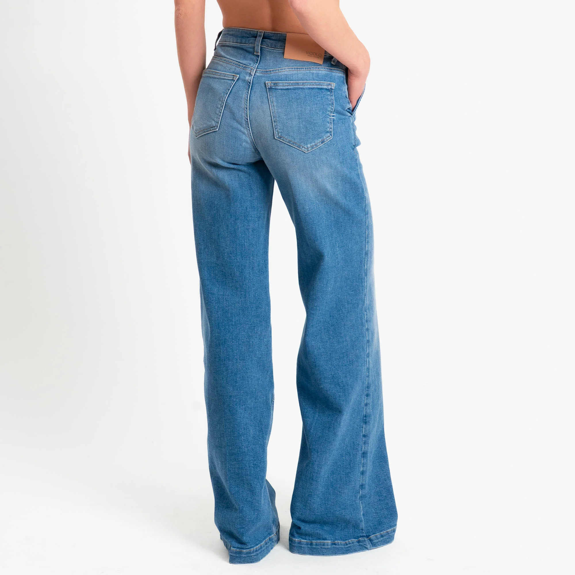 Vicolo-Jeans ELENA wide leg fit - denim - Image 3