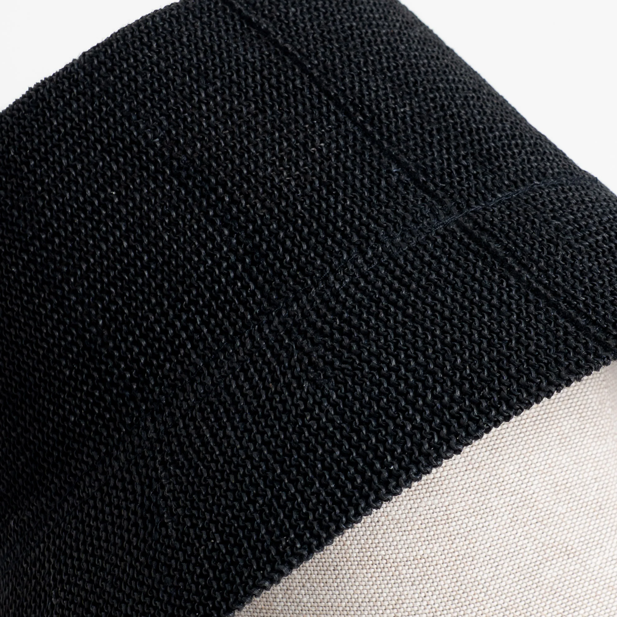 W by Whitemood-Bucket hat in rafia intrecciata - nero - Image 3