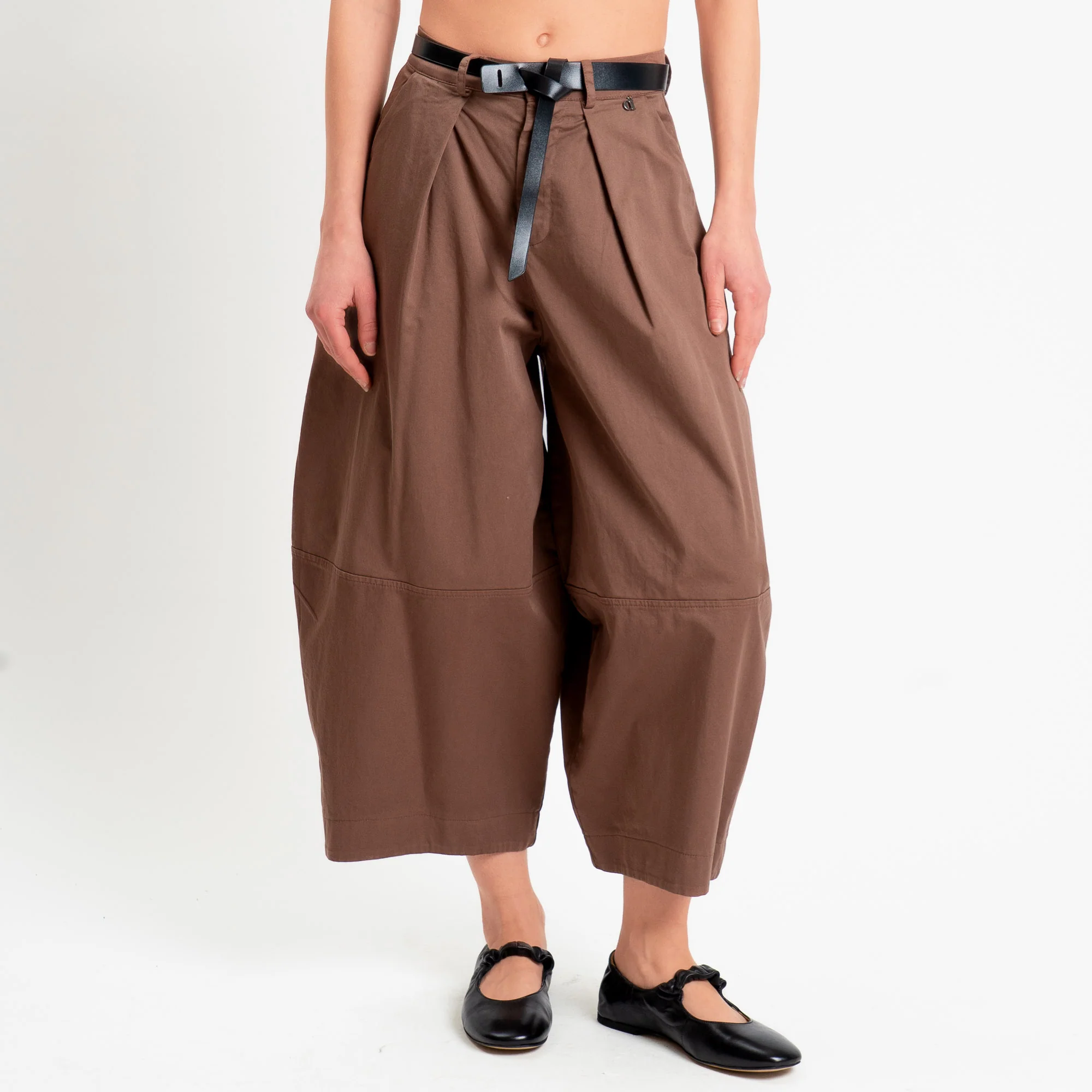 Dixie-Pantalone baggy barrel - moka - Image 2
