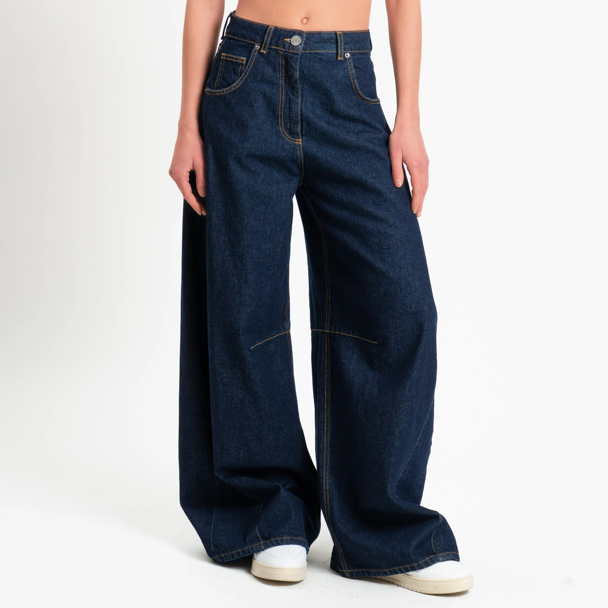 Tensione in-Jeans LOUVRE barrel relaxed fit - denim scuro - Image 2