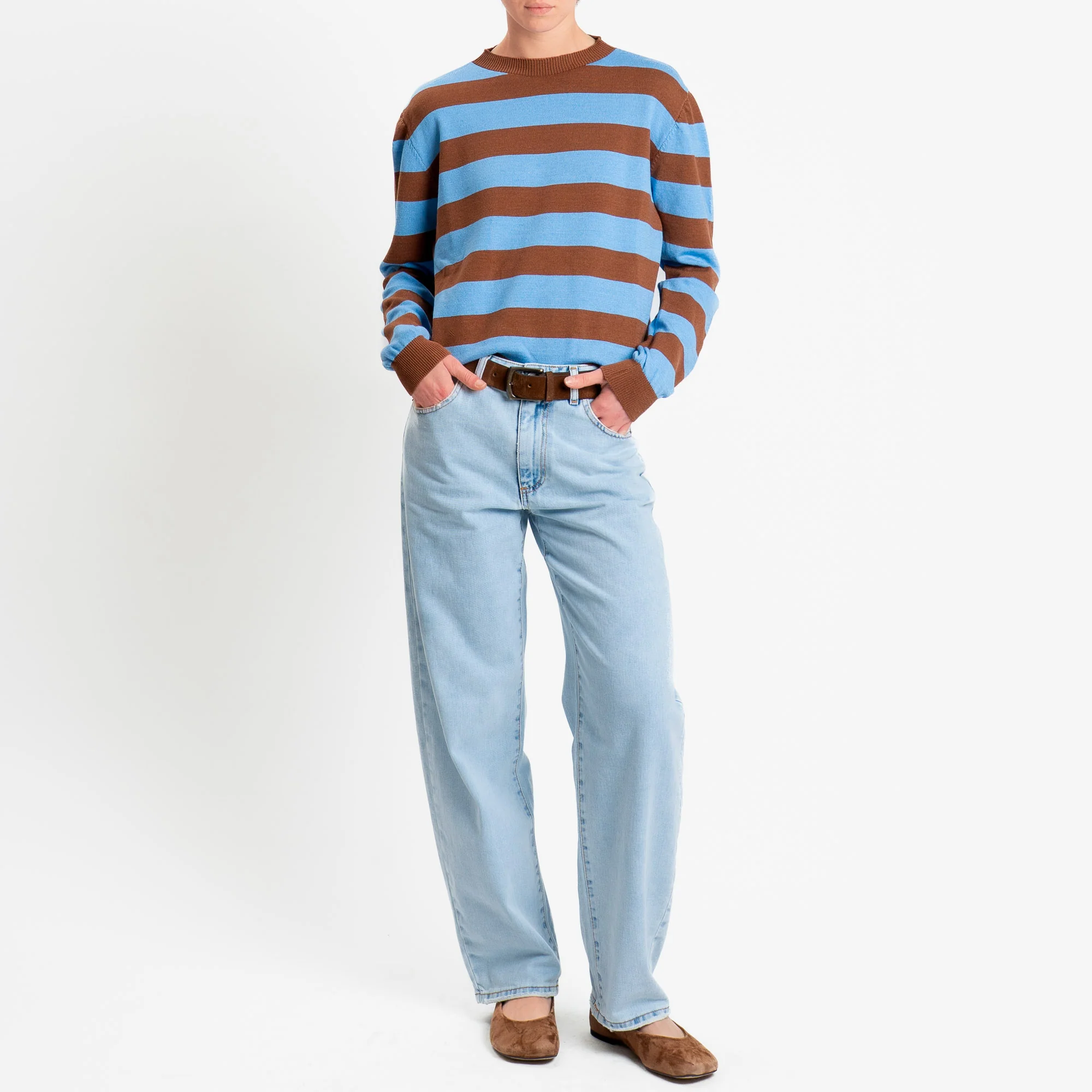 Tensione in-Jeans baggy fit - denim chiaro - Image 3