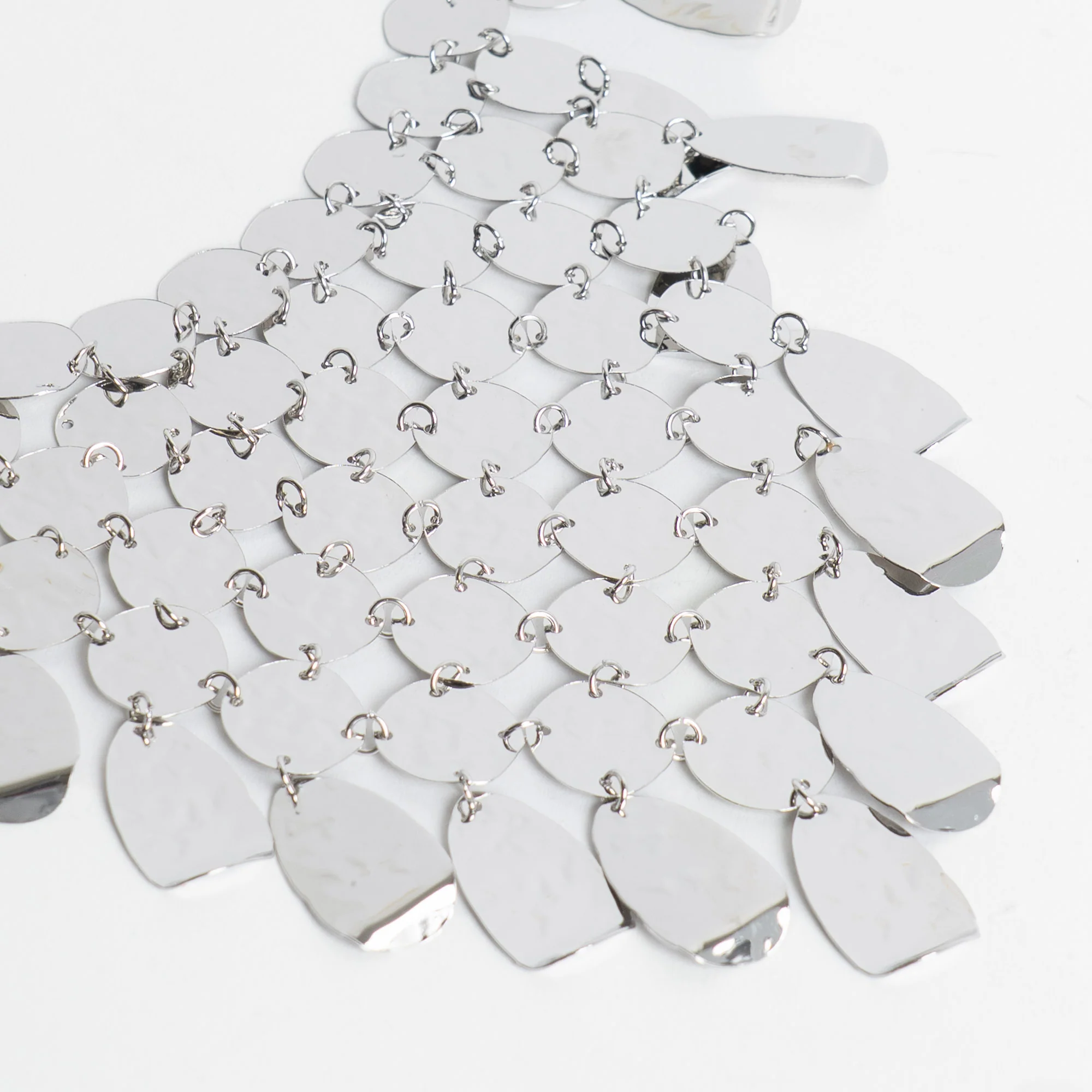 W by Whitemood-Collana nido d'ape martellata - silver - Image 2