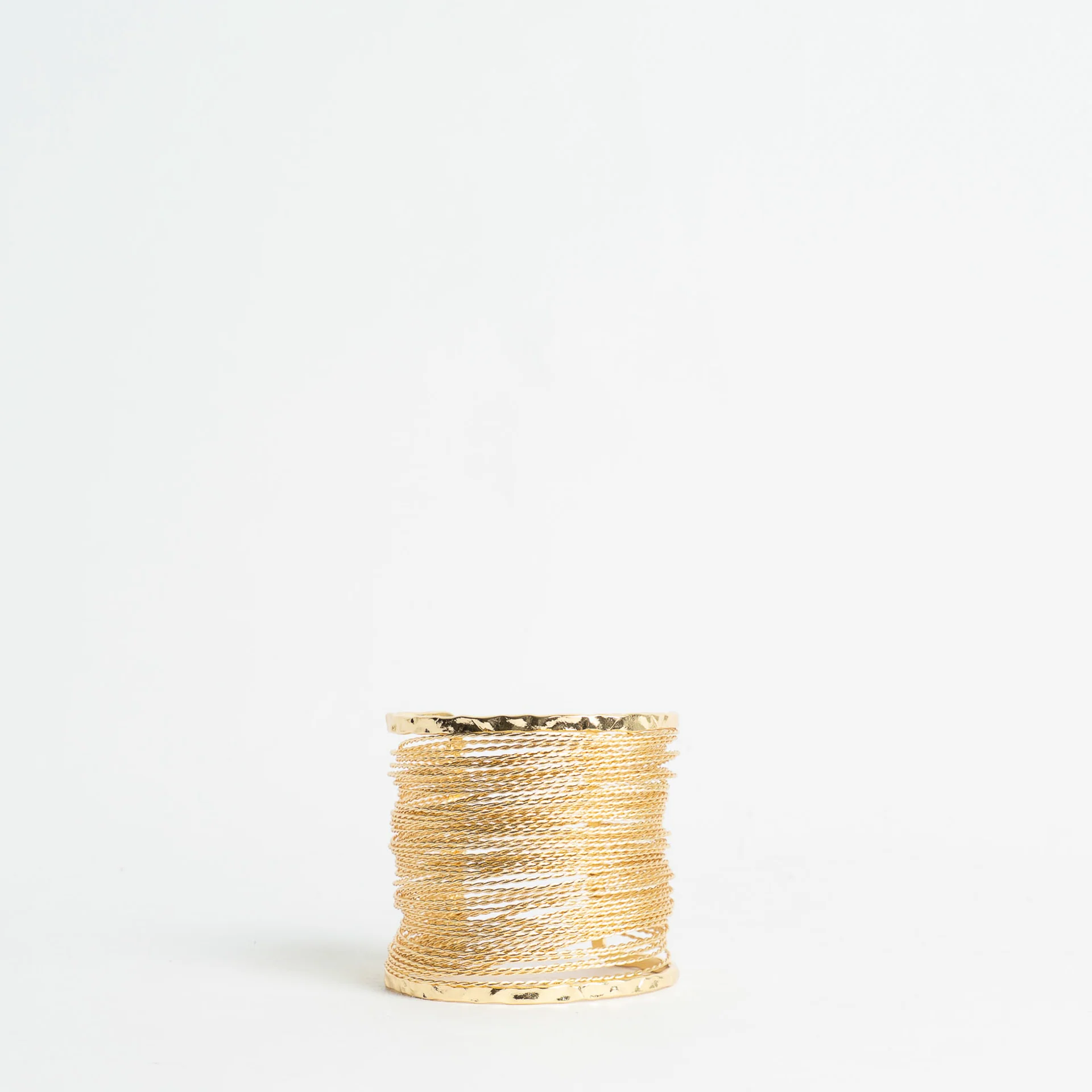 W by Whitemood-Bracciale polsiera multifilo - gold