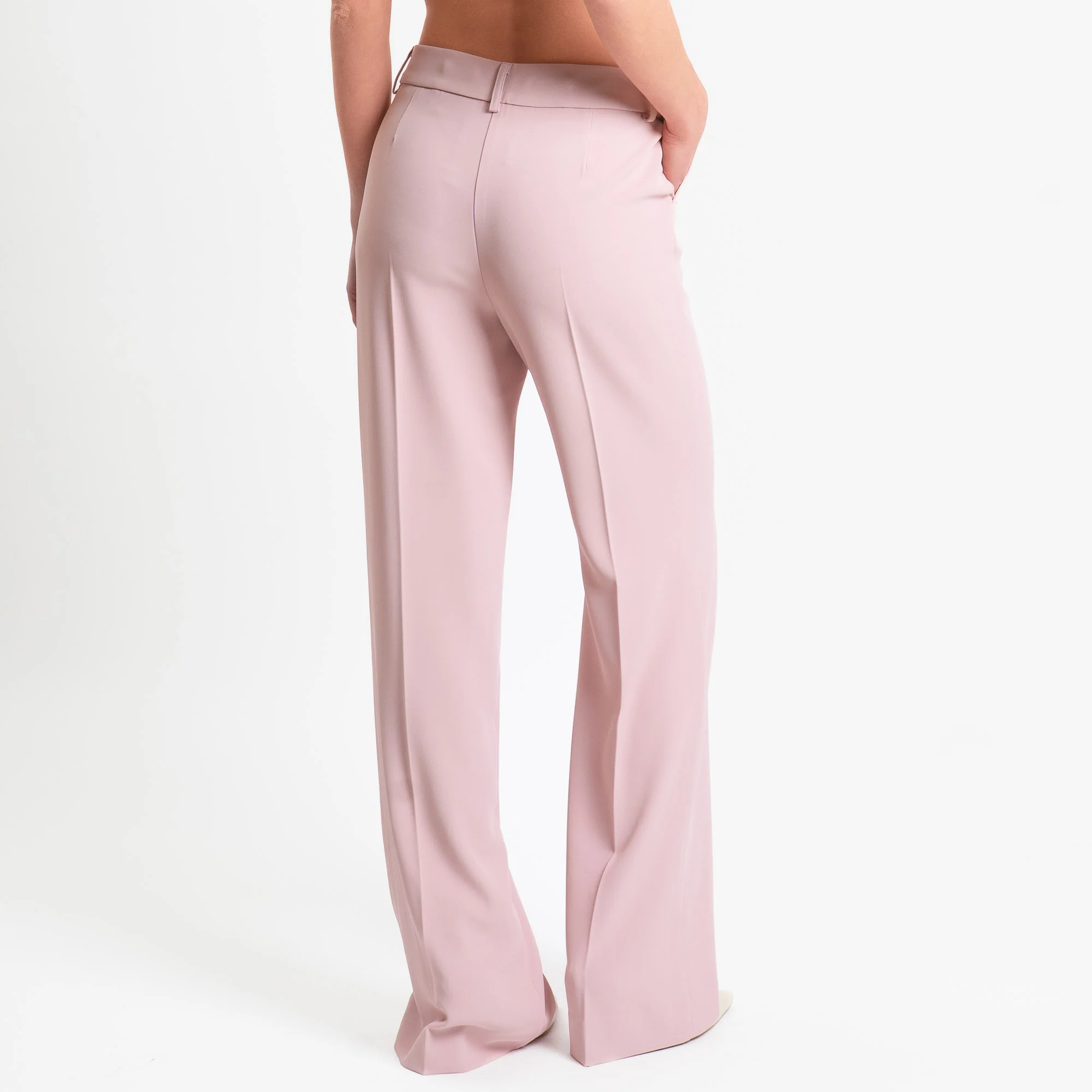 Souvenir-Completo Giacca + pantalone tessuto fluido - rosa - Image 5