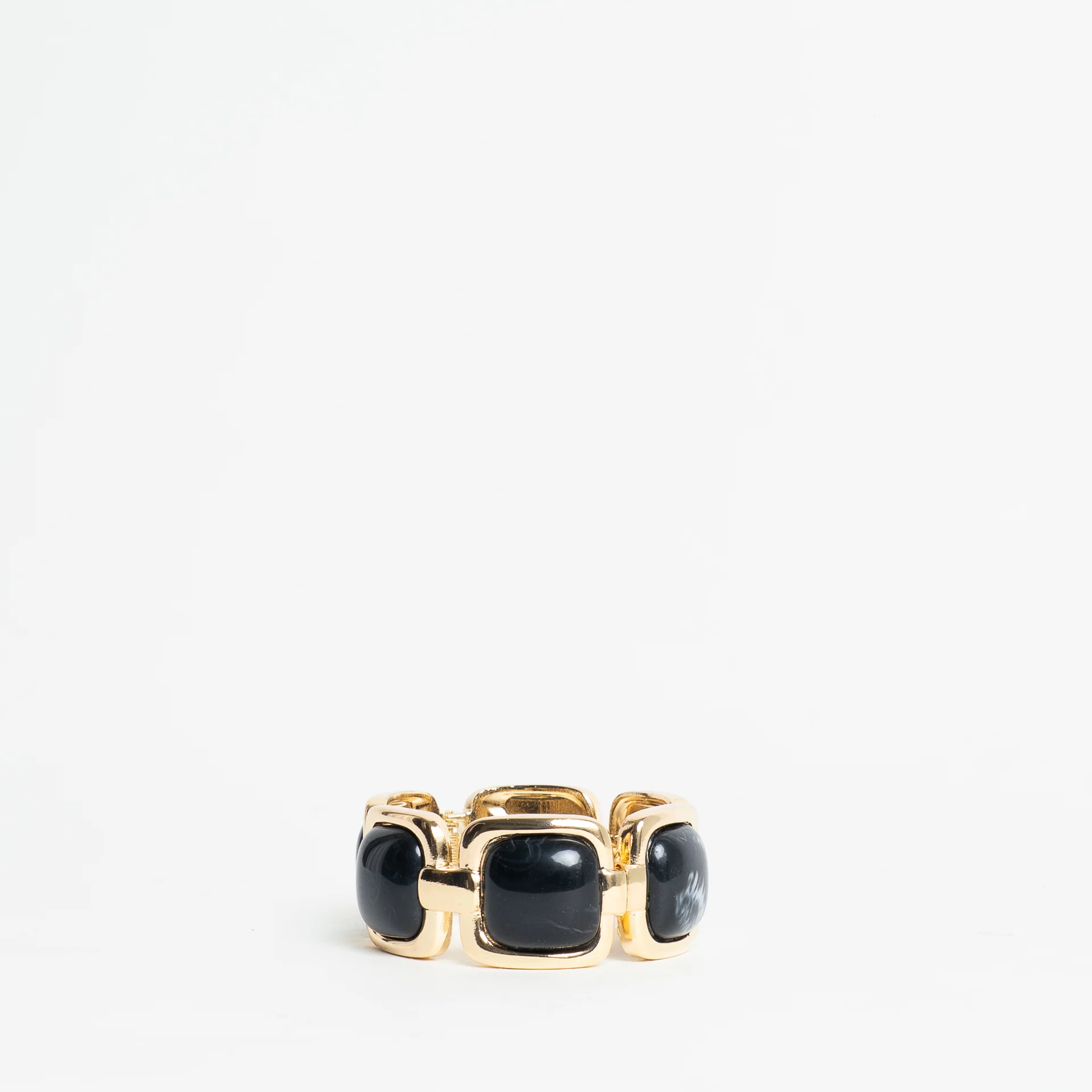 W by Whitemood-Bracciale rigido pietre - Nero - Image 2