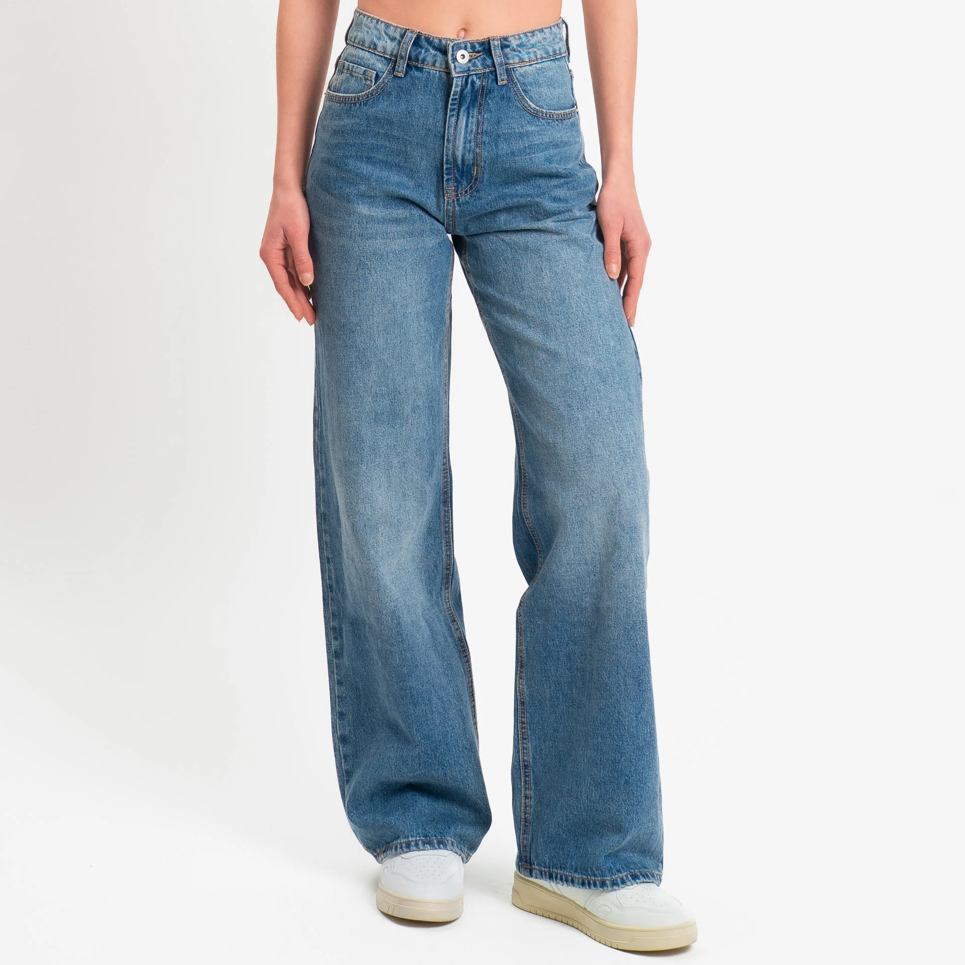 Zeroassoluto-Jeans NEW YORK wide leg fit - denim - Image 10