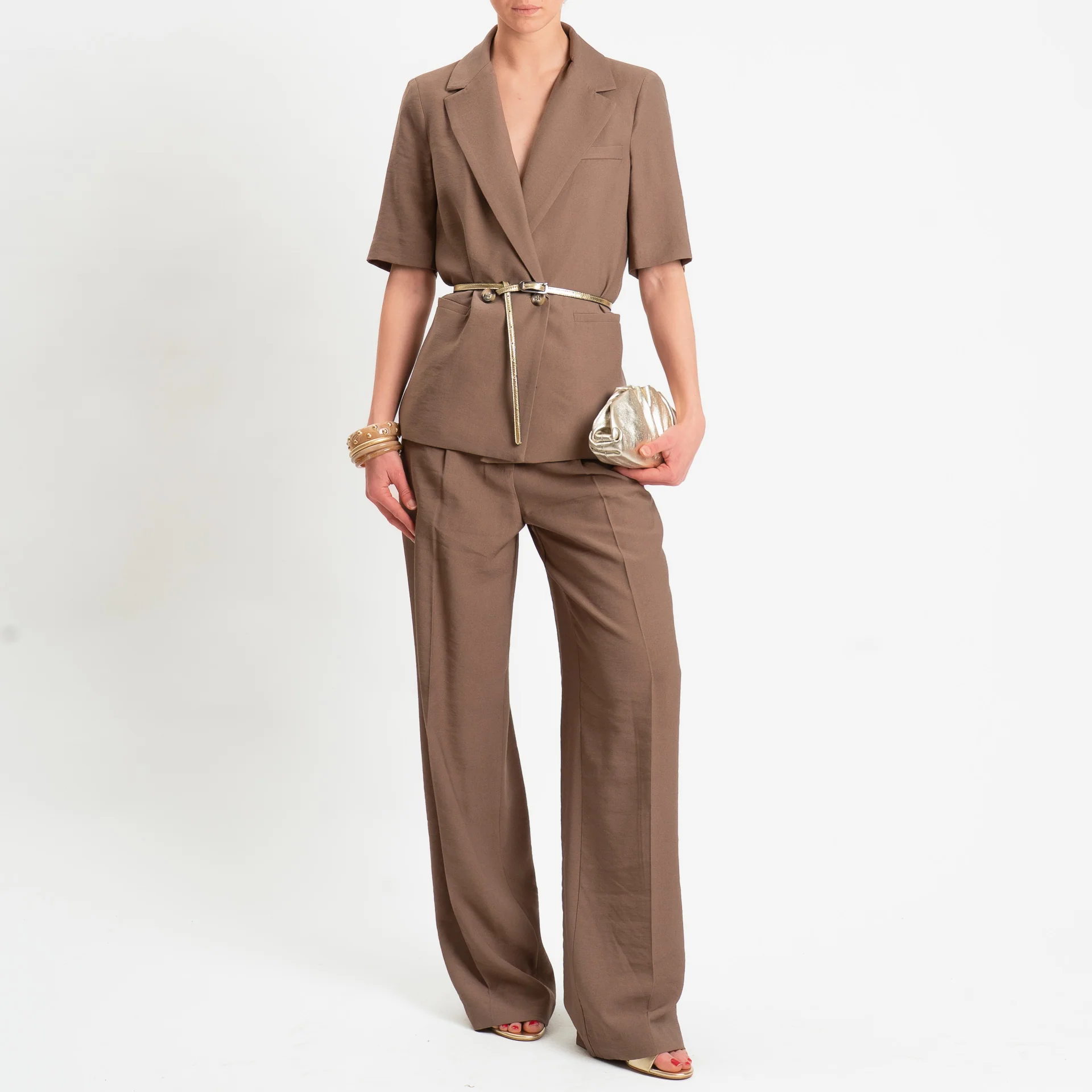 Dixie-Completo giacca+pantaloni - cioccolato - Image 2