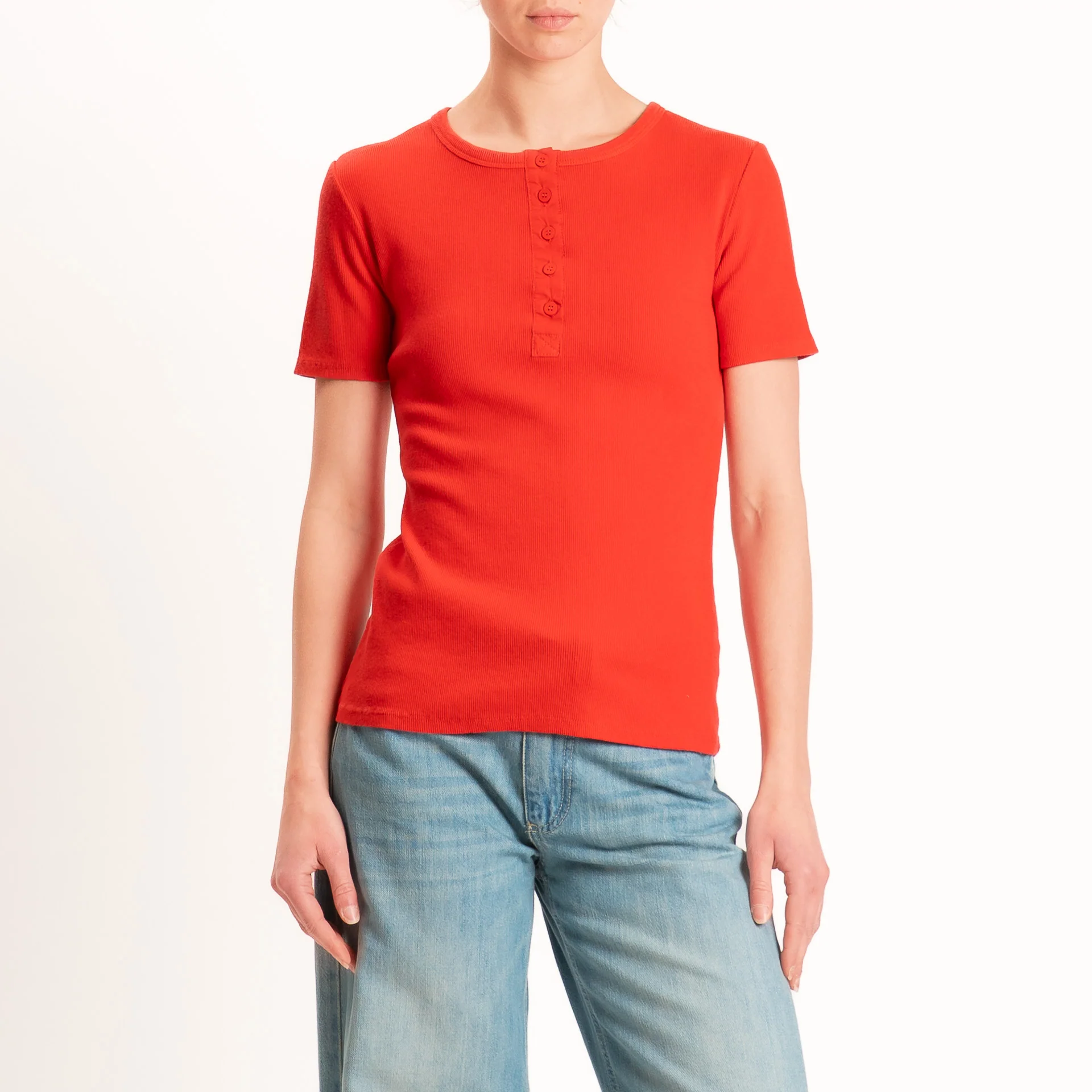 Motel-Chester costine con bottoni - rosso - Image 2