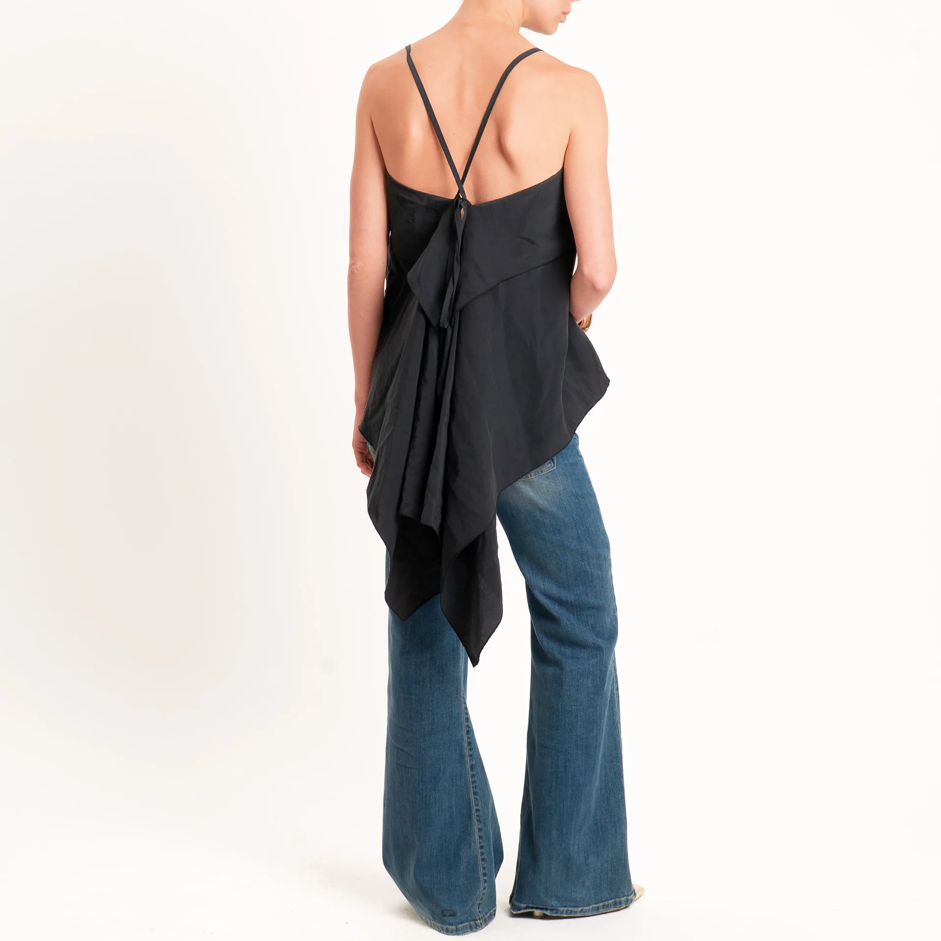 Haveone-Top tessuto modal - nero - Image 3