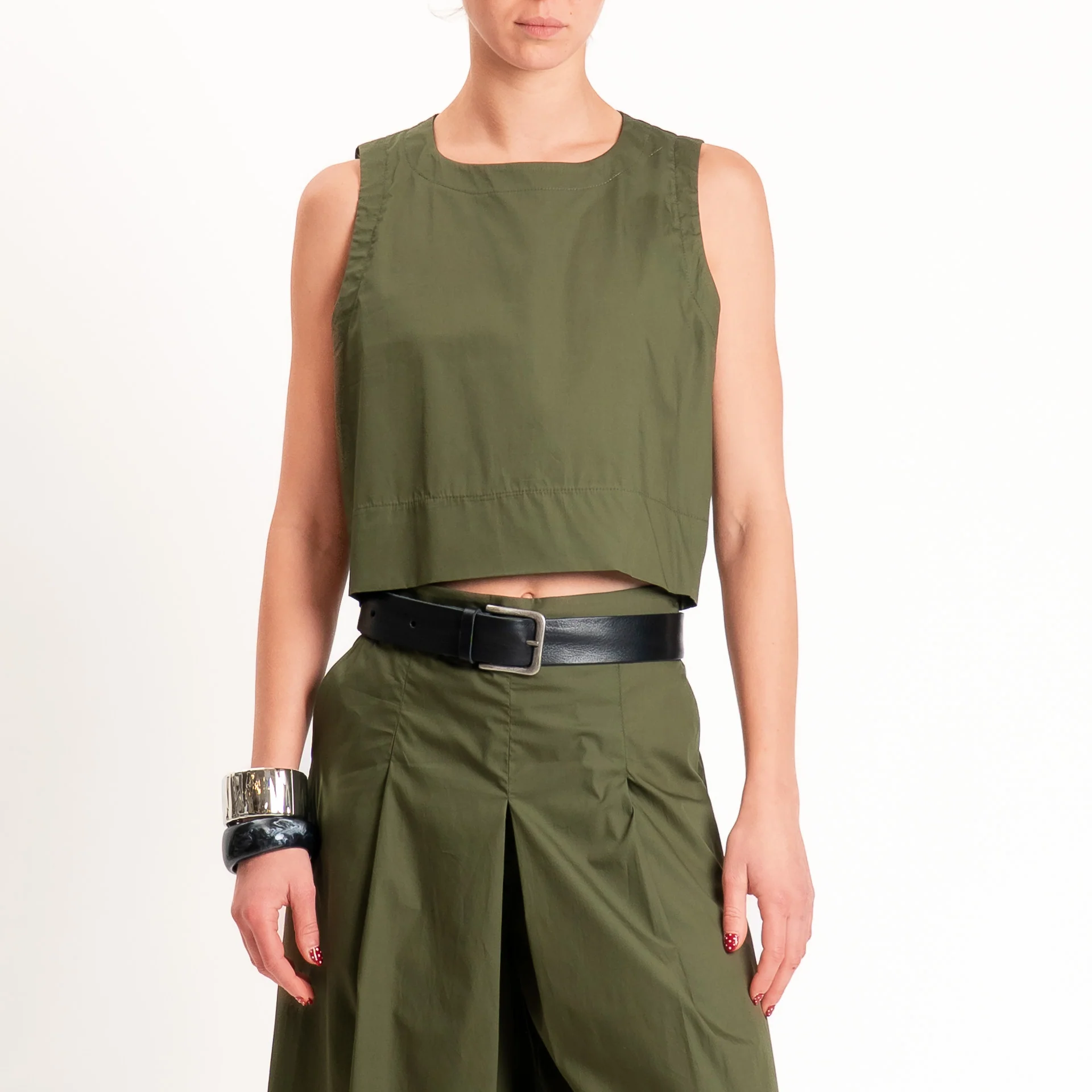 Tensione in-Gilet bottone dietro - militare - Image 2