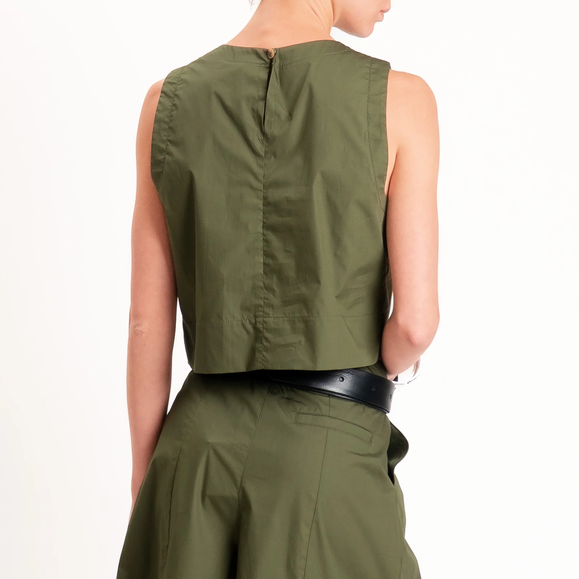 Tensione in-Gilet bottone dietro - militare - Image 3
