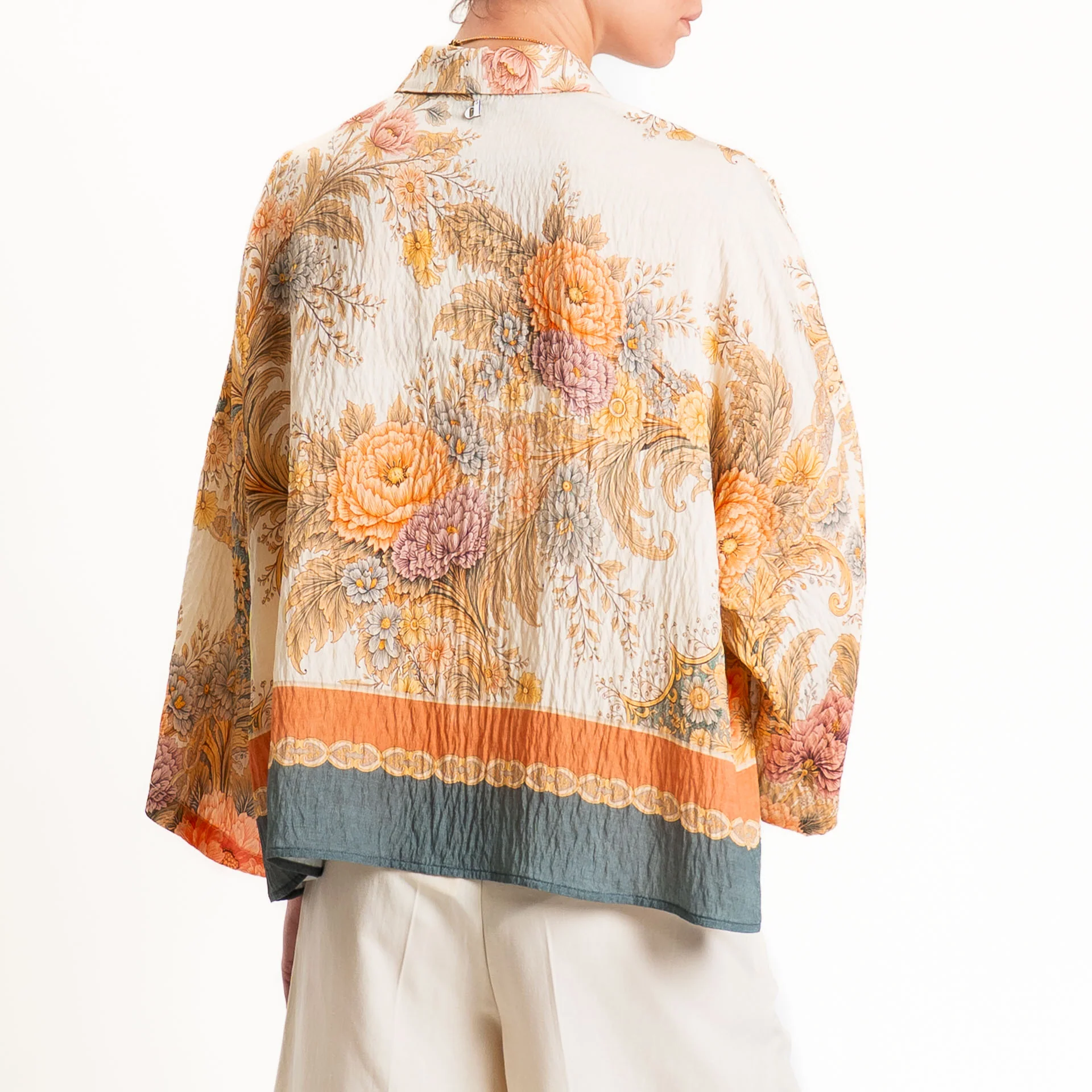 Dixie-Camicia fantasia floreale - sand/orange/beige - Image 4