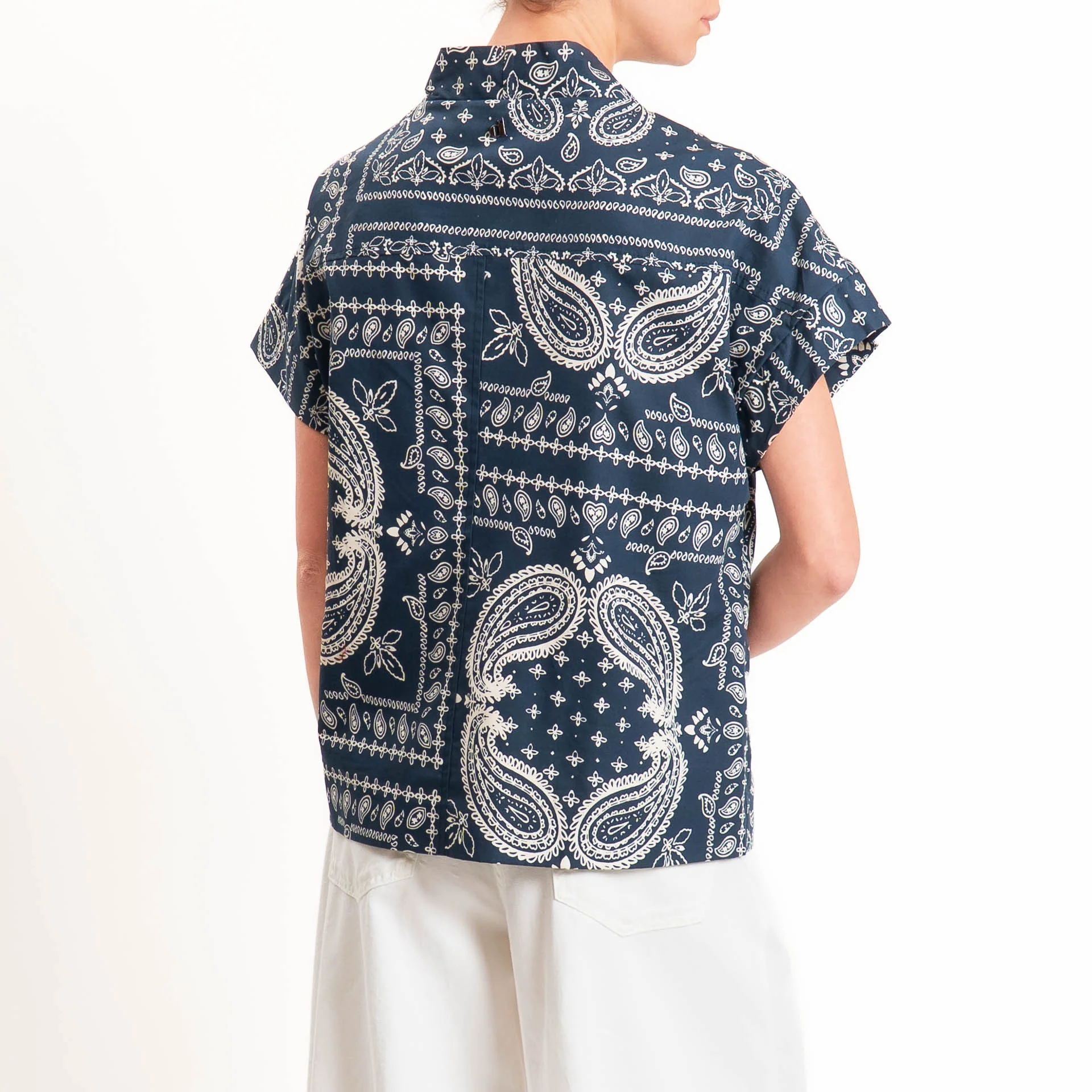 Dixie-Giacca fantasia bandana - blu - Image 3
