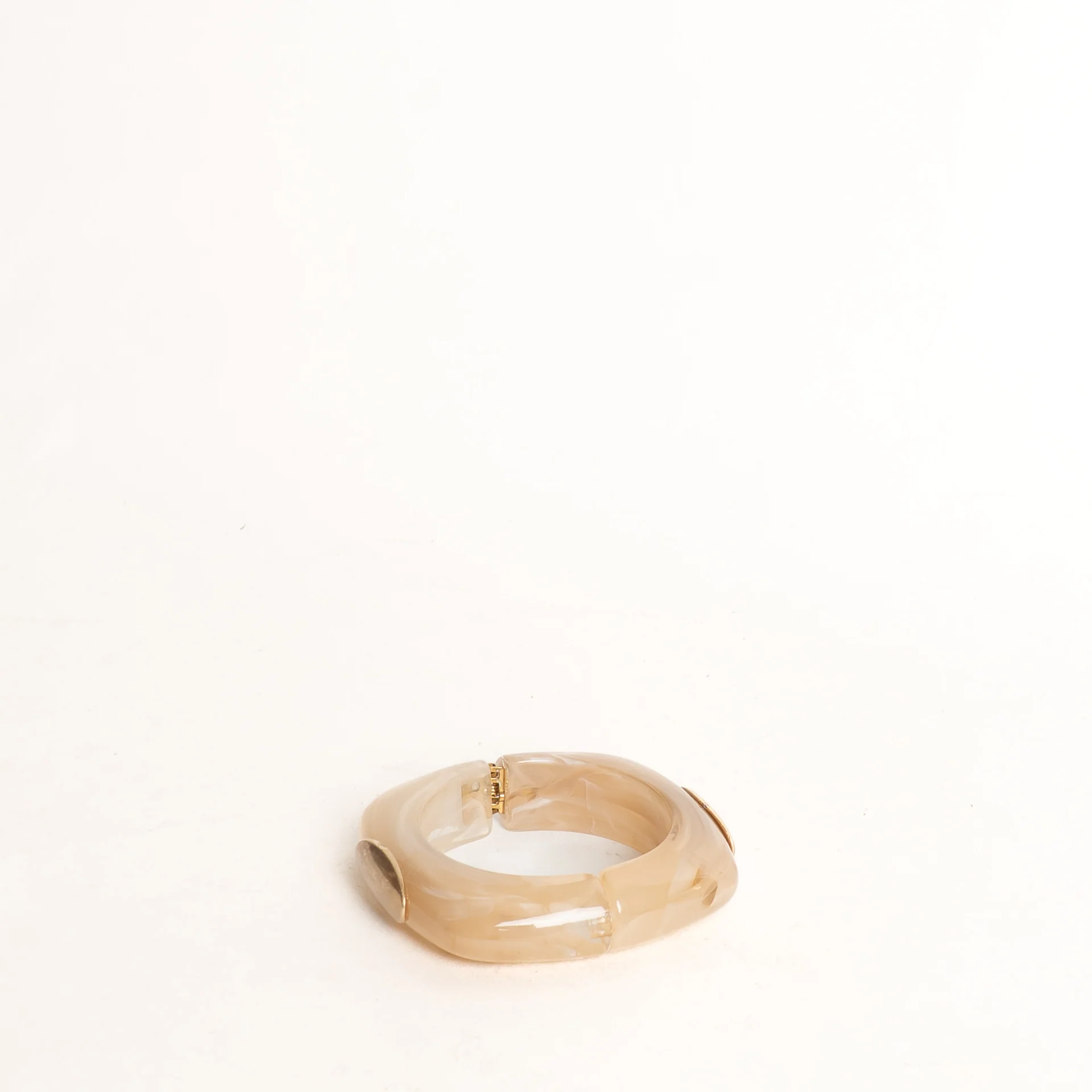 W by Whitemood-Bracciale rigido squadrato - sand - Image 2