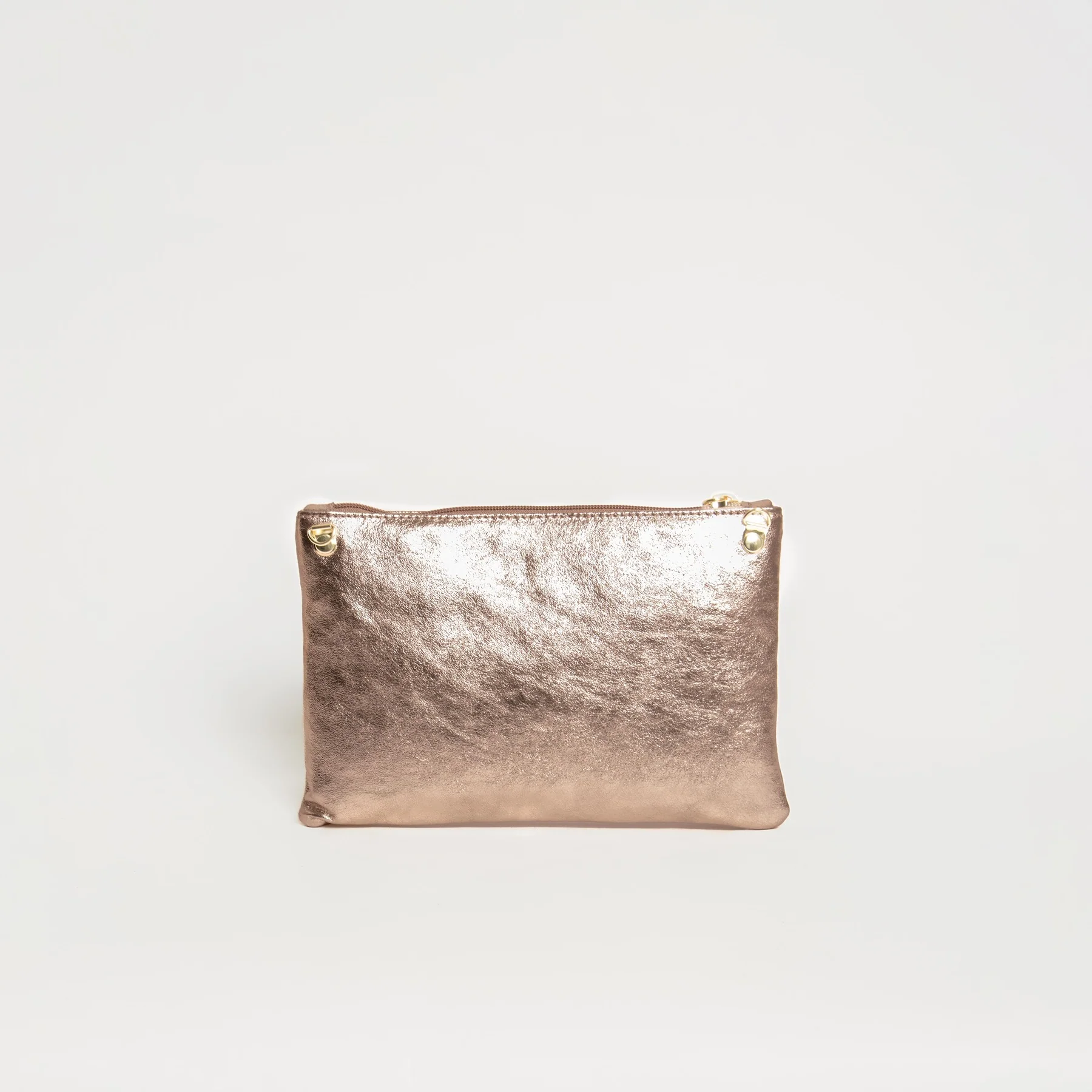 W by whitemood- Pochette con nappine - bronzo - Image 3
