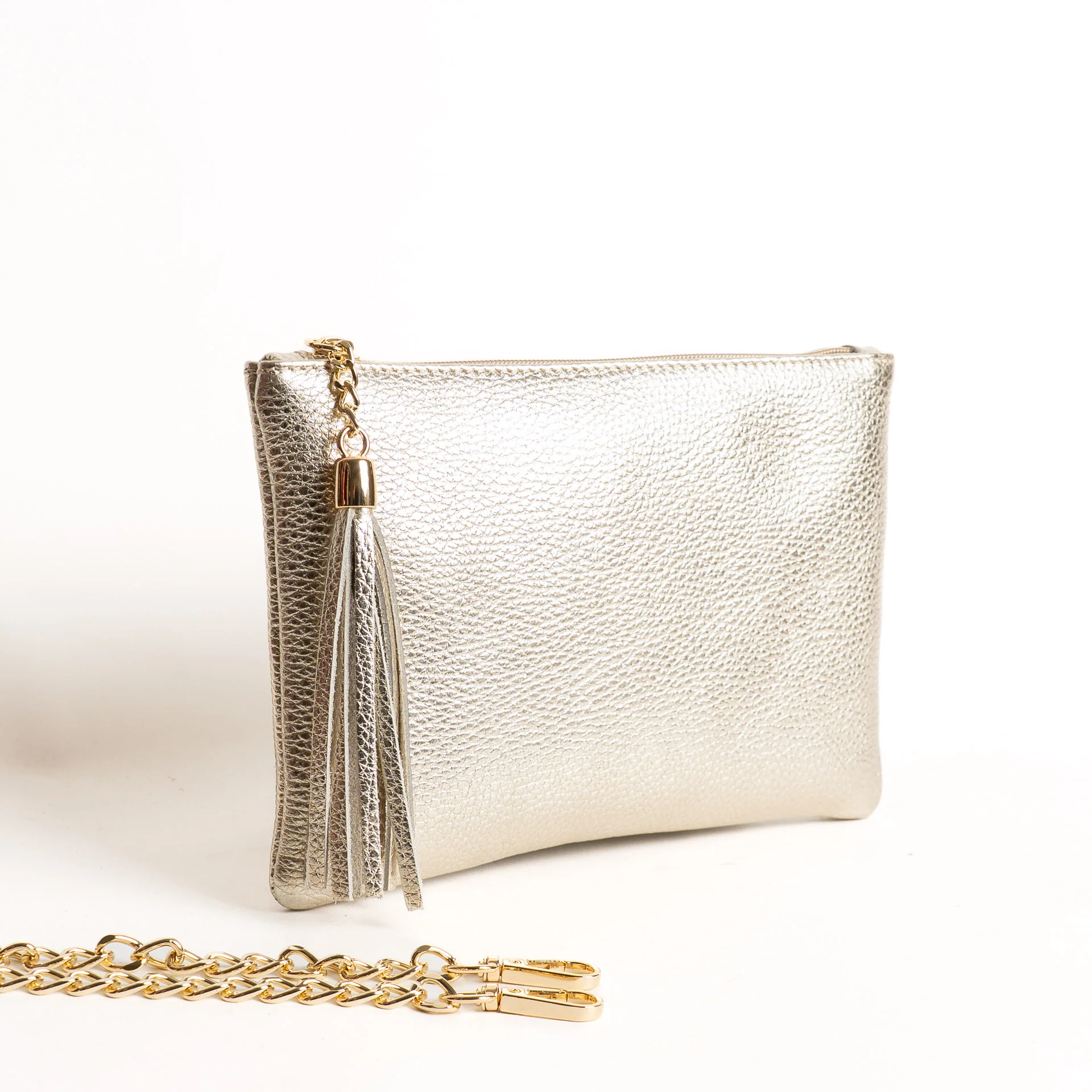 W by whitemood- Pochette con nappine - gold - Image 2