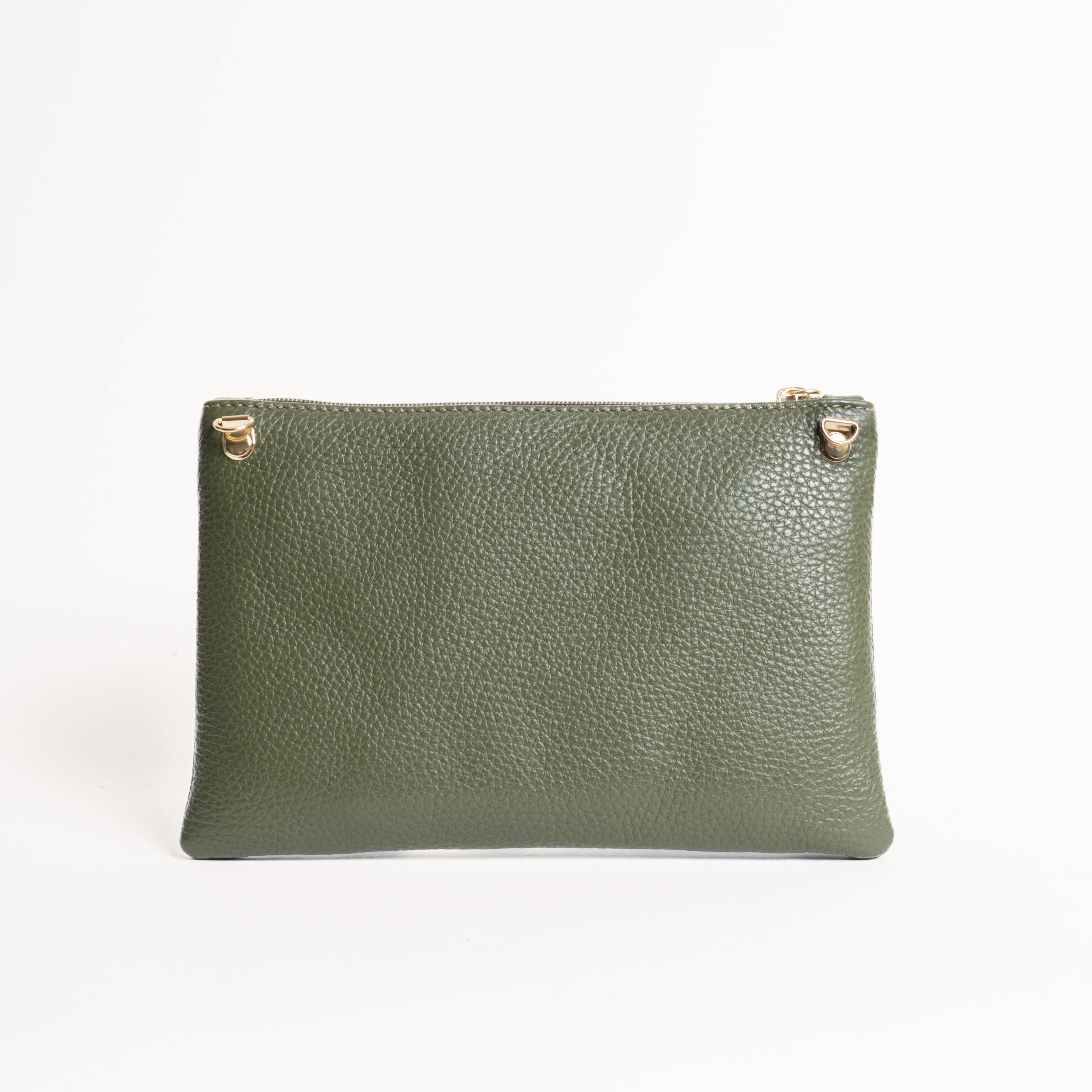 W by whitemood- Pochette con nappine - militare - Image 3